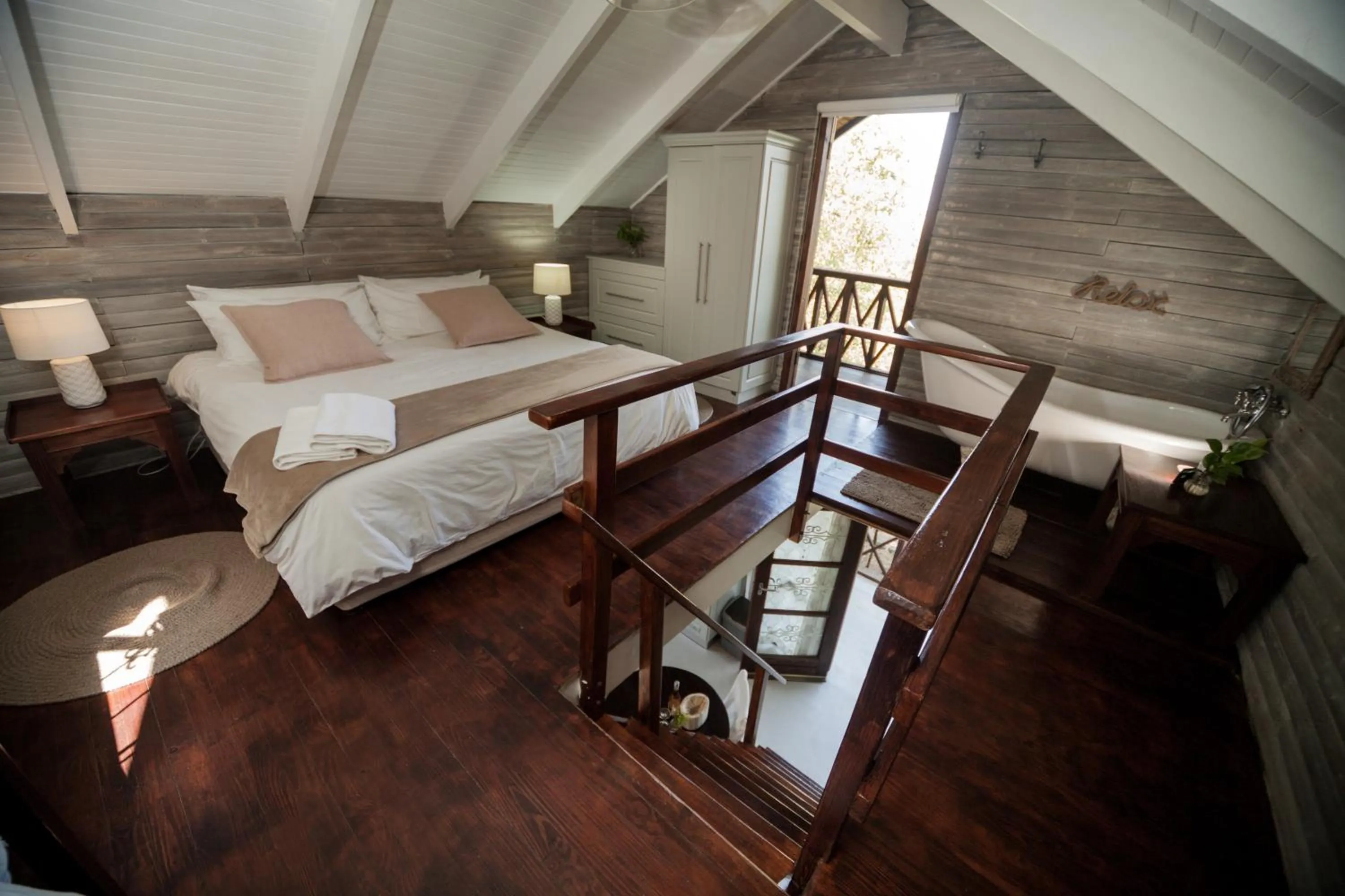 Bed in Viewpoint Estate Accommodation