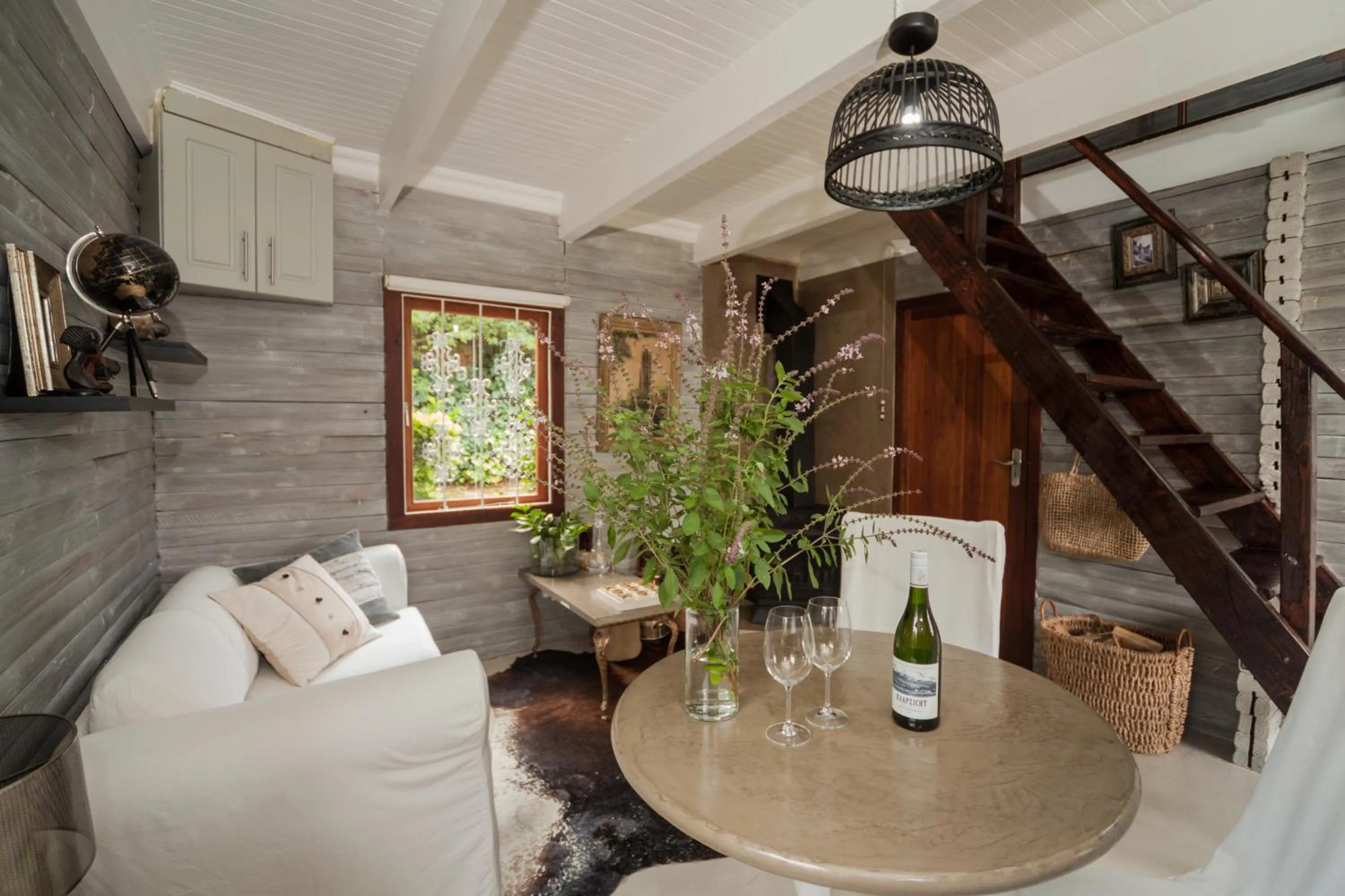 Seating area in Viewpoint Estate Accommodation