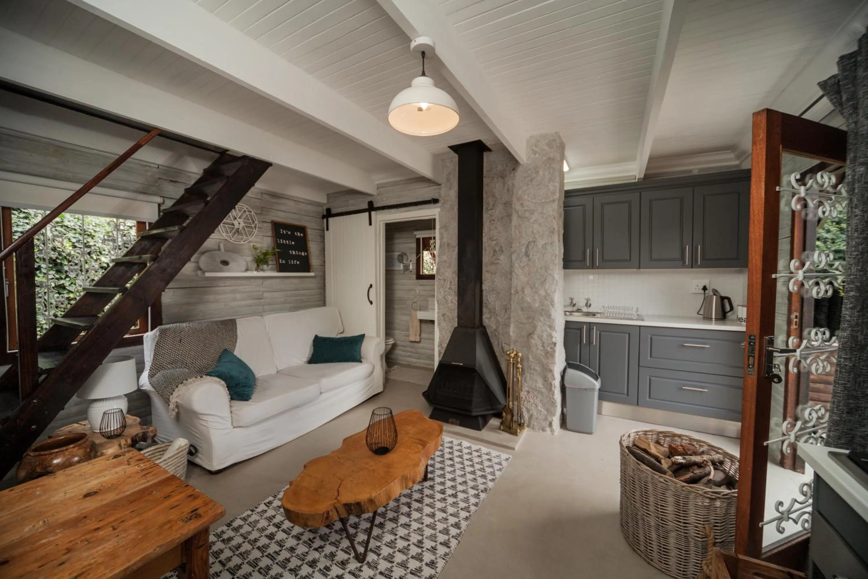 Living room in Viewpoint Estate Accommodation