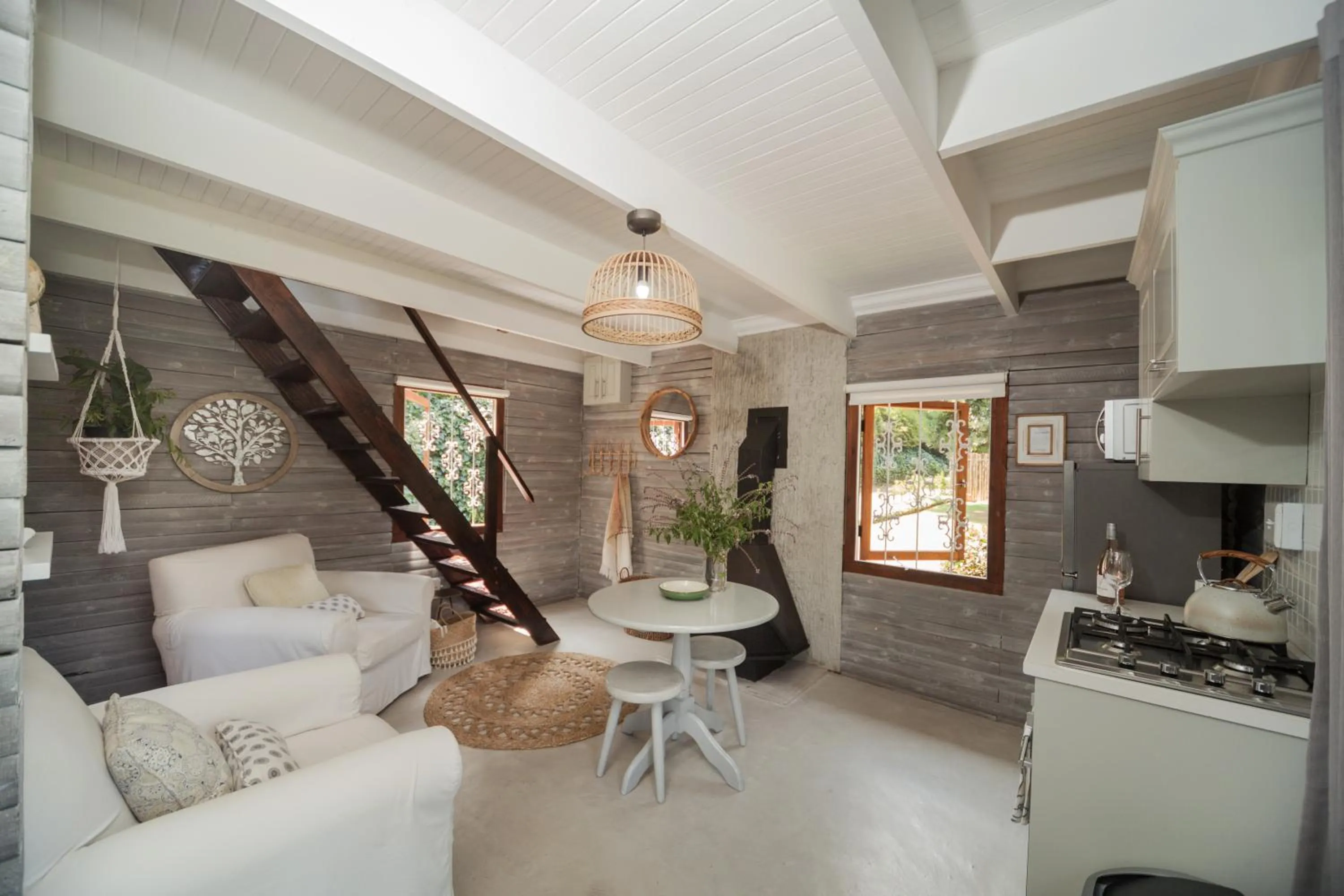 Living room in Viewpoint Estate Accommodation