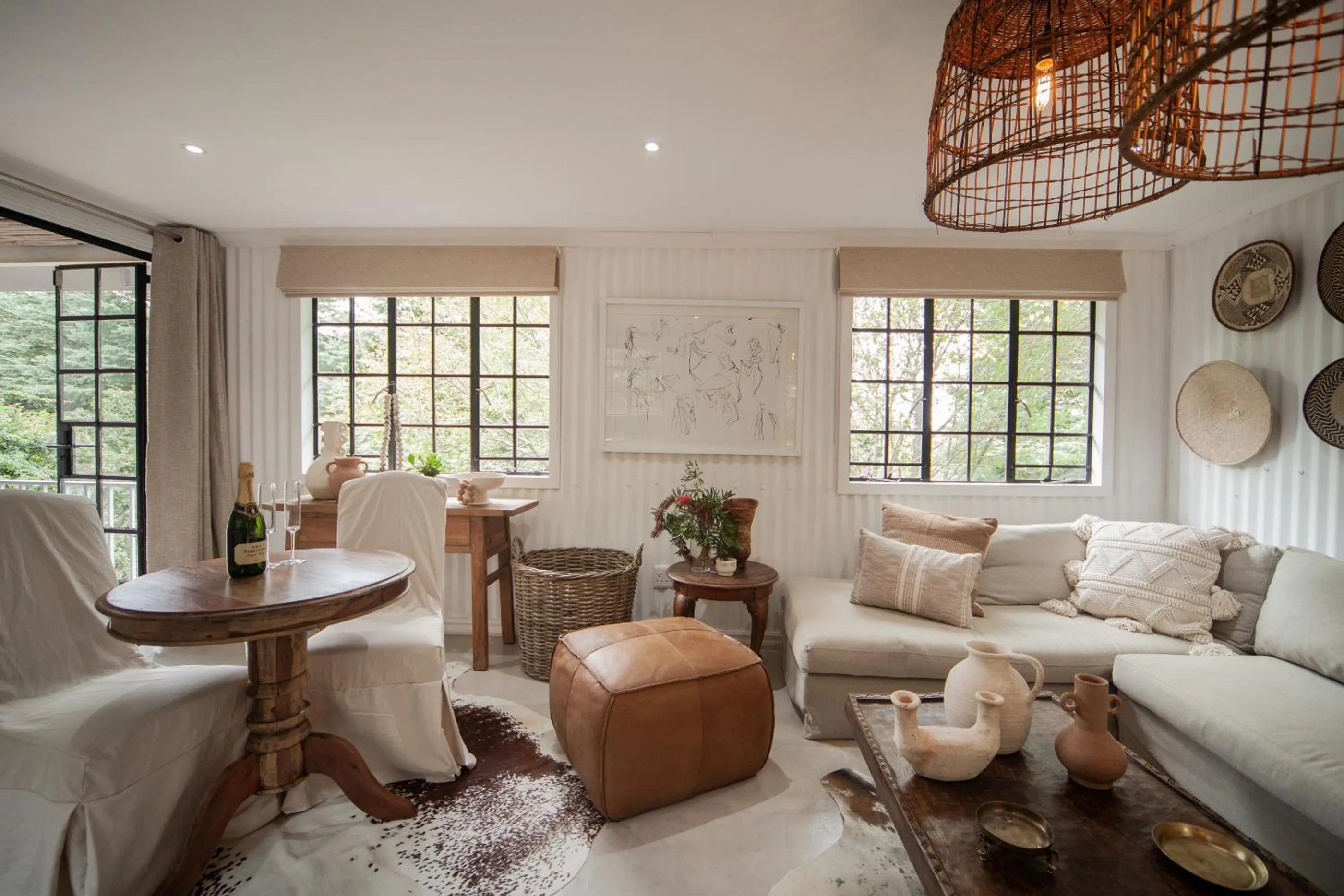 Living room in Viewpoint Estate Accommodation