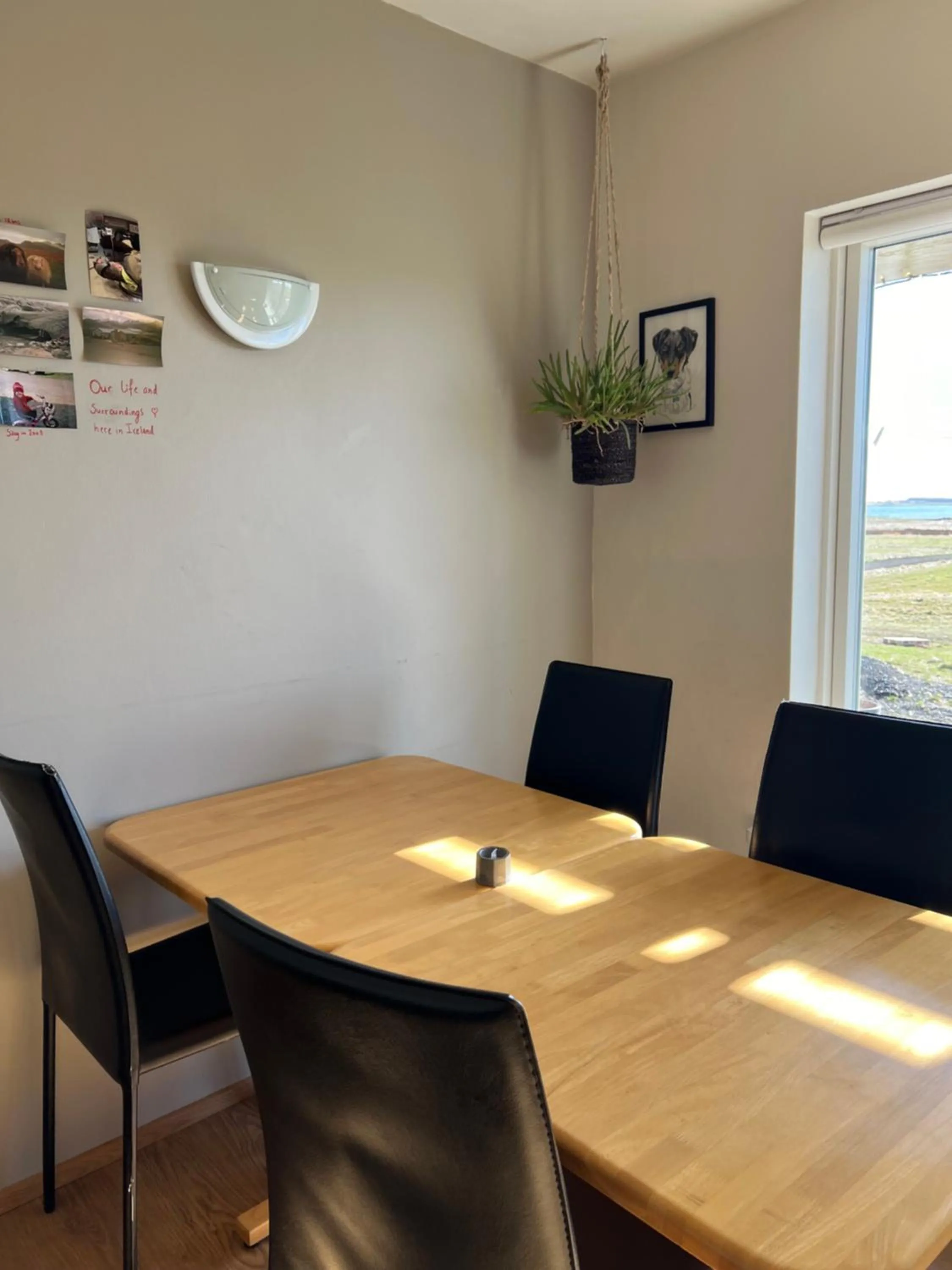Dining area in Sauðanes Guesthouse
