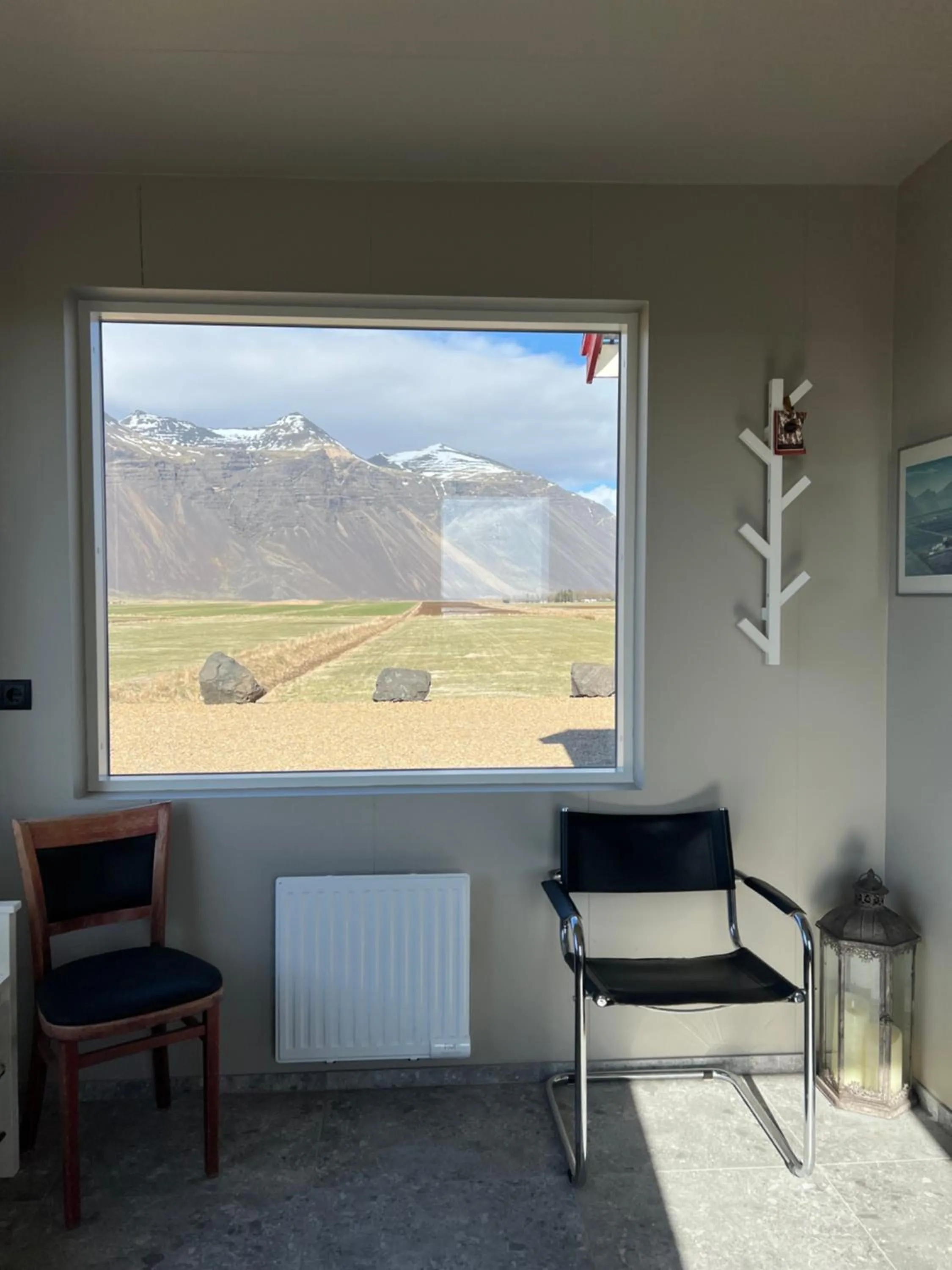 Facade/entrance in Sauðanes Guesthouse