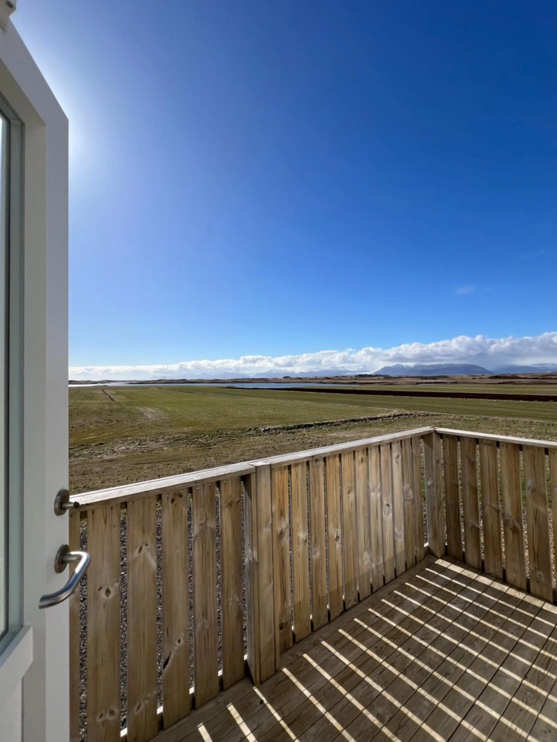 Balcony/Terrace in Sauðanes Guesthouse