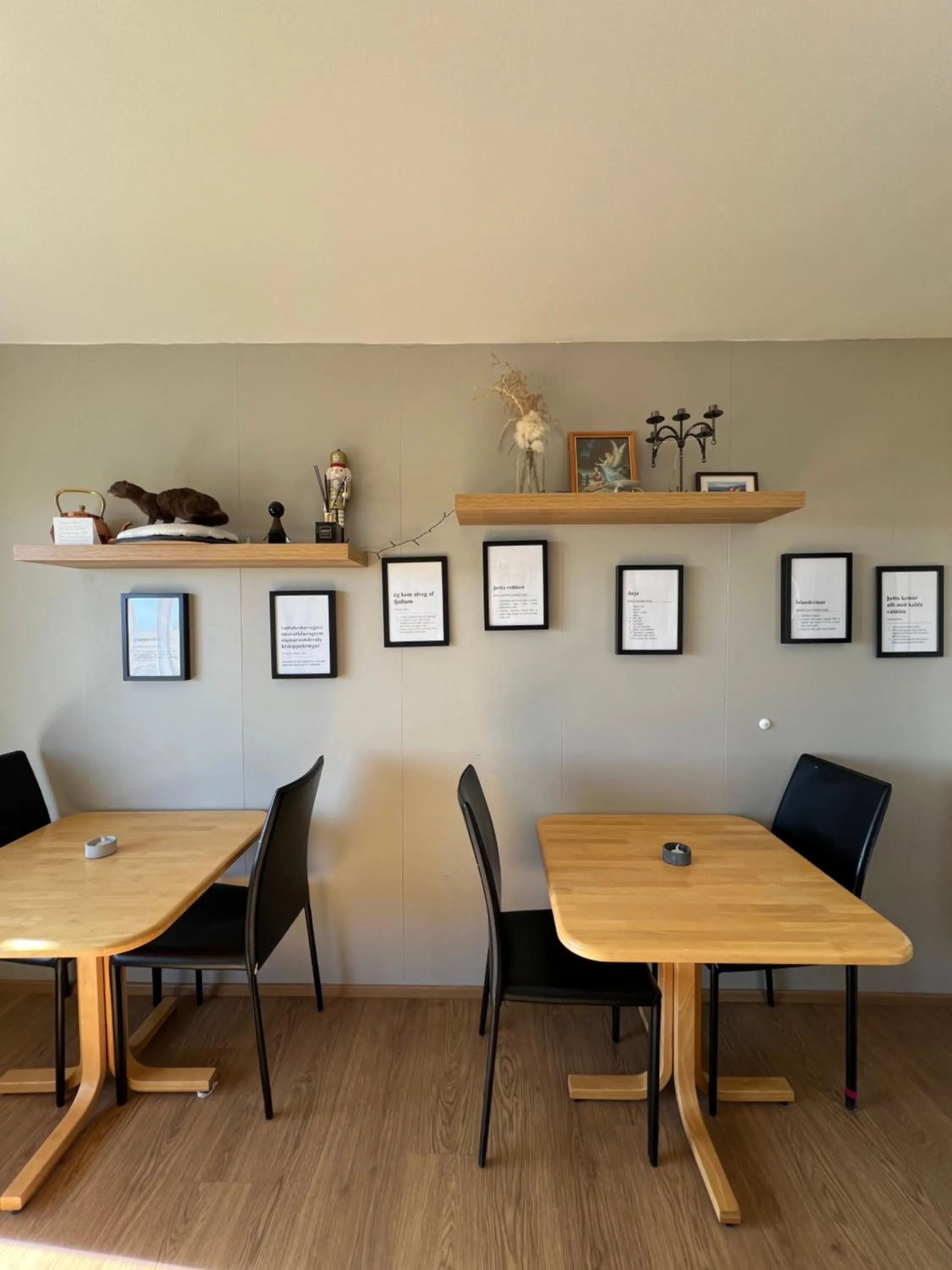 Dining area in Sauðanes Guesthouse