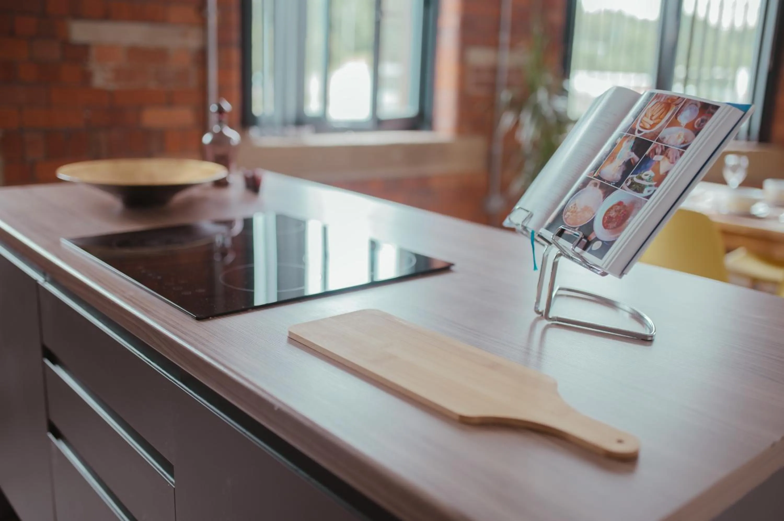 Kitchen or kitchenette in Bv Luxury Apartment Penthouse Conditioning House