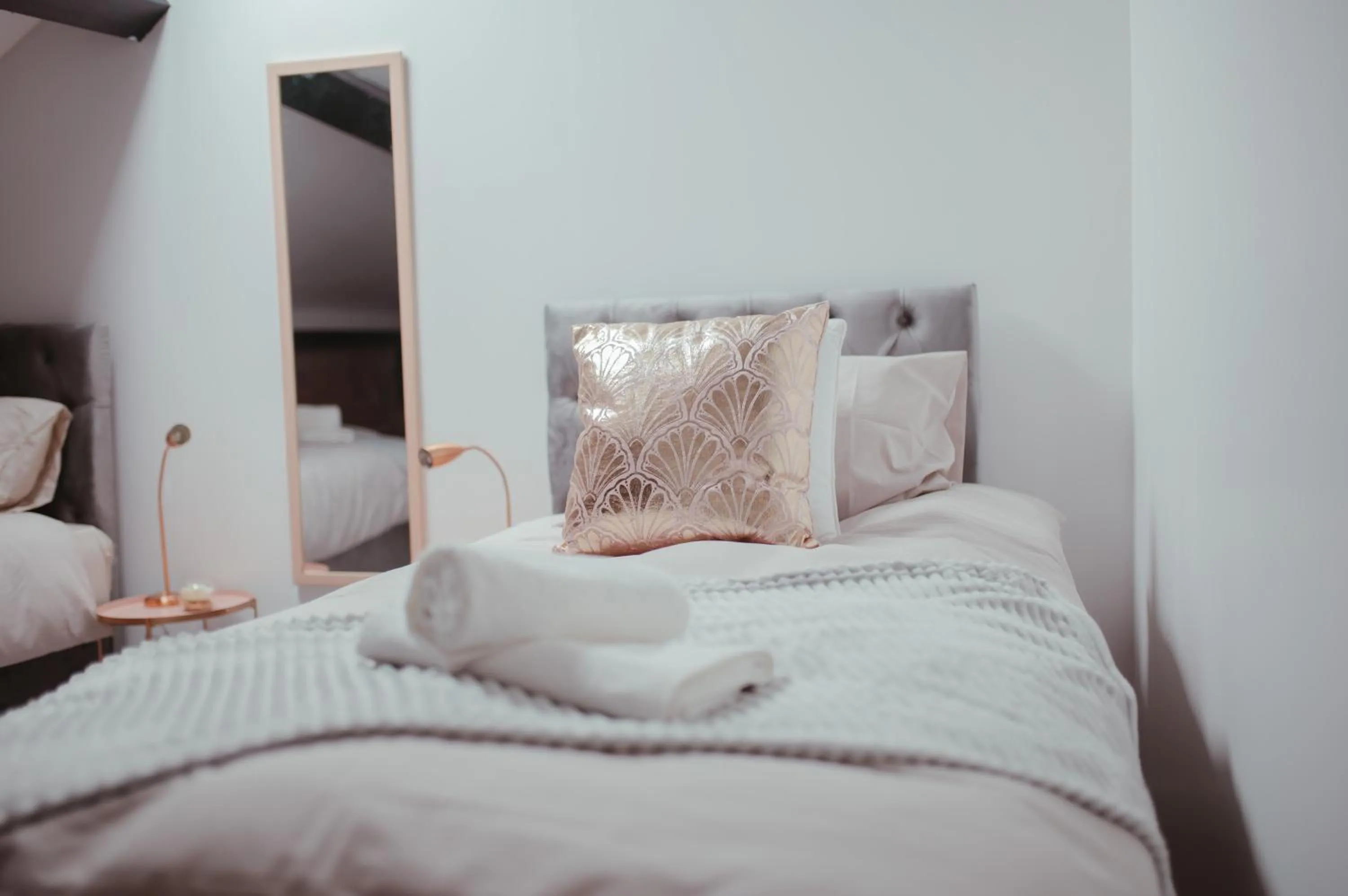 Bedroom in Bv Luxury Apartment Penthouse Conditioning House