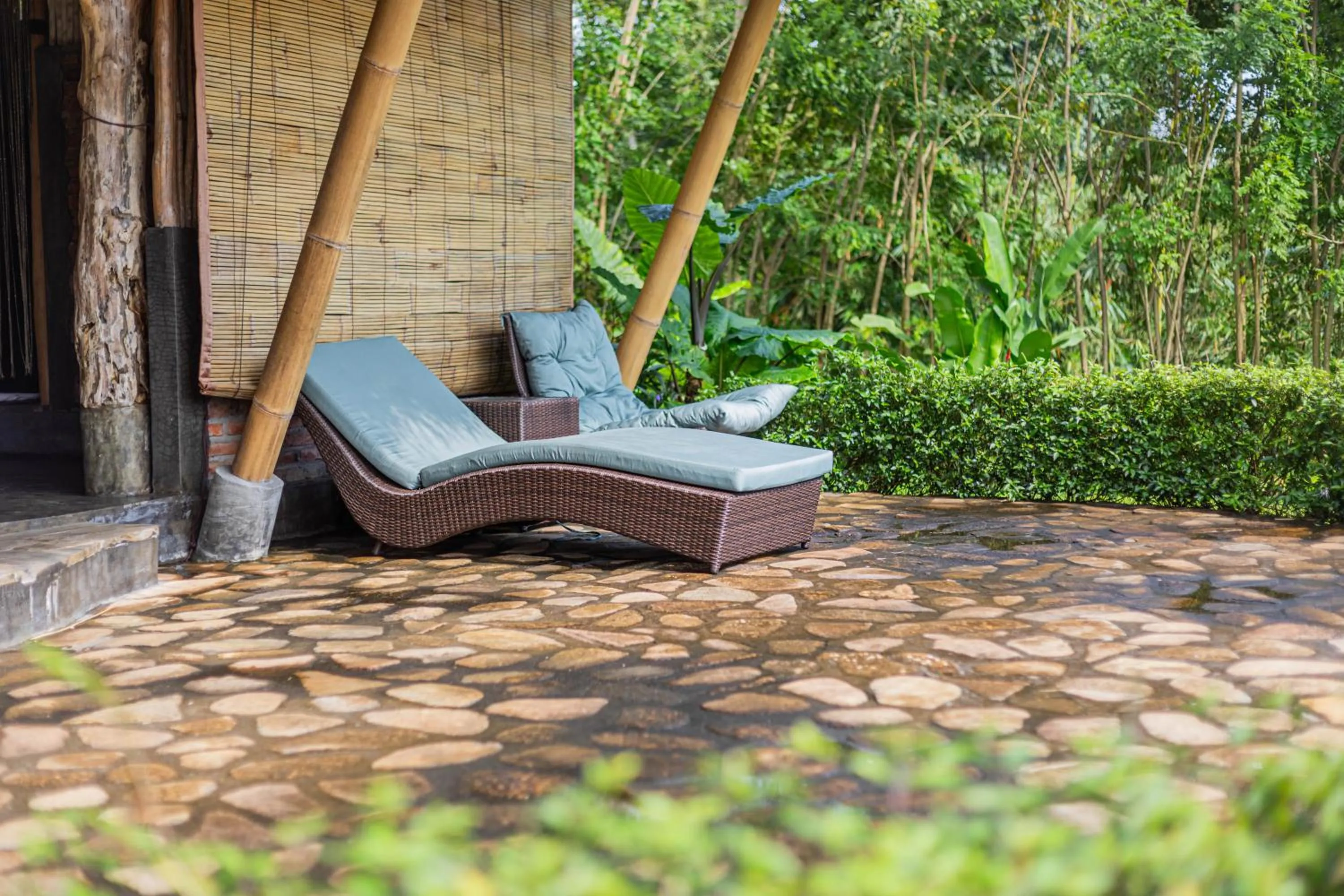 sunbed in Shigar Livin Bali