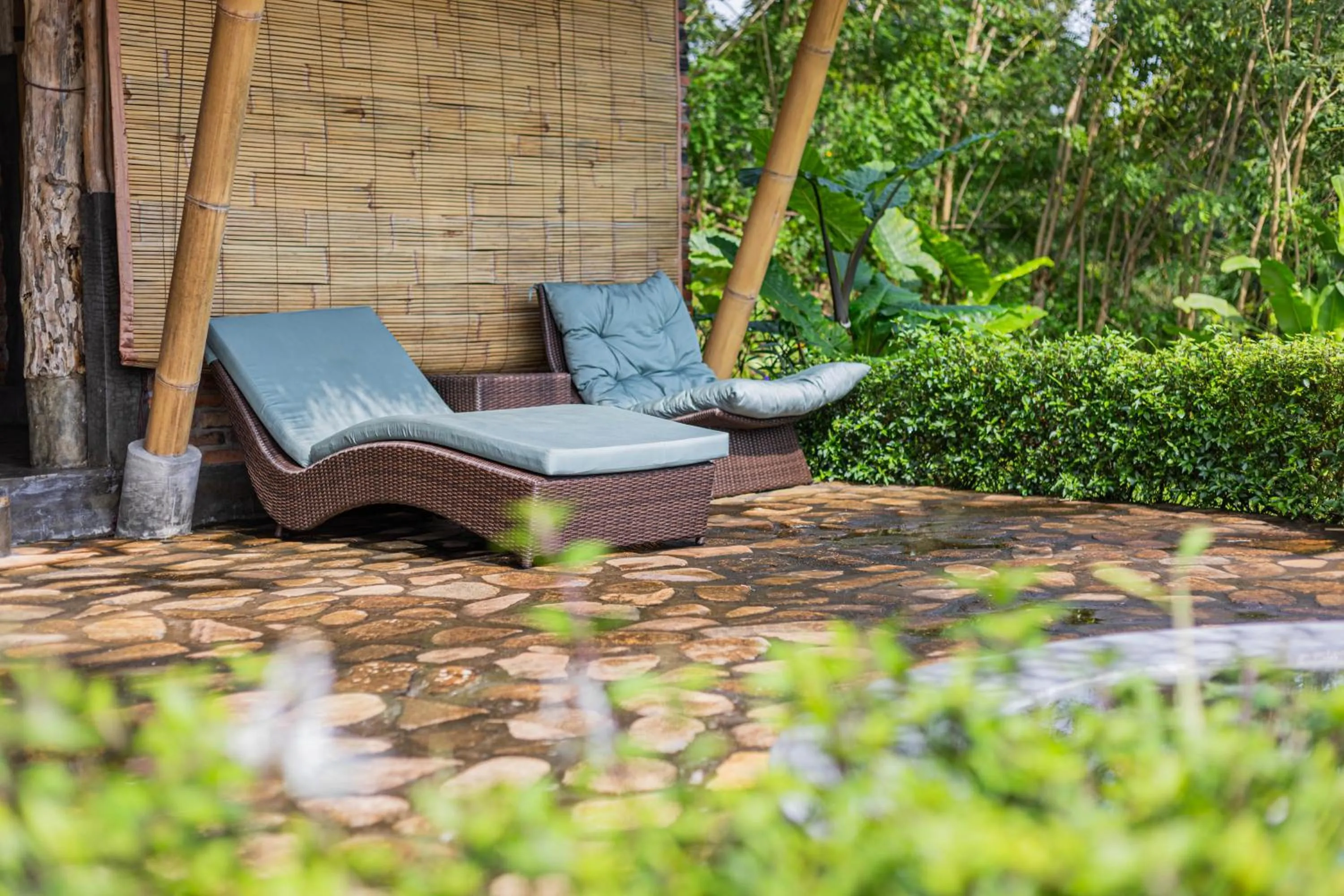 sunbed in Shigar Livin Bali