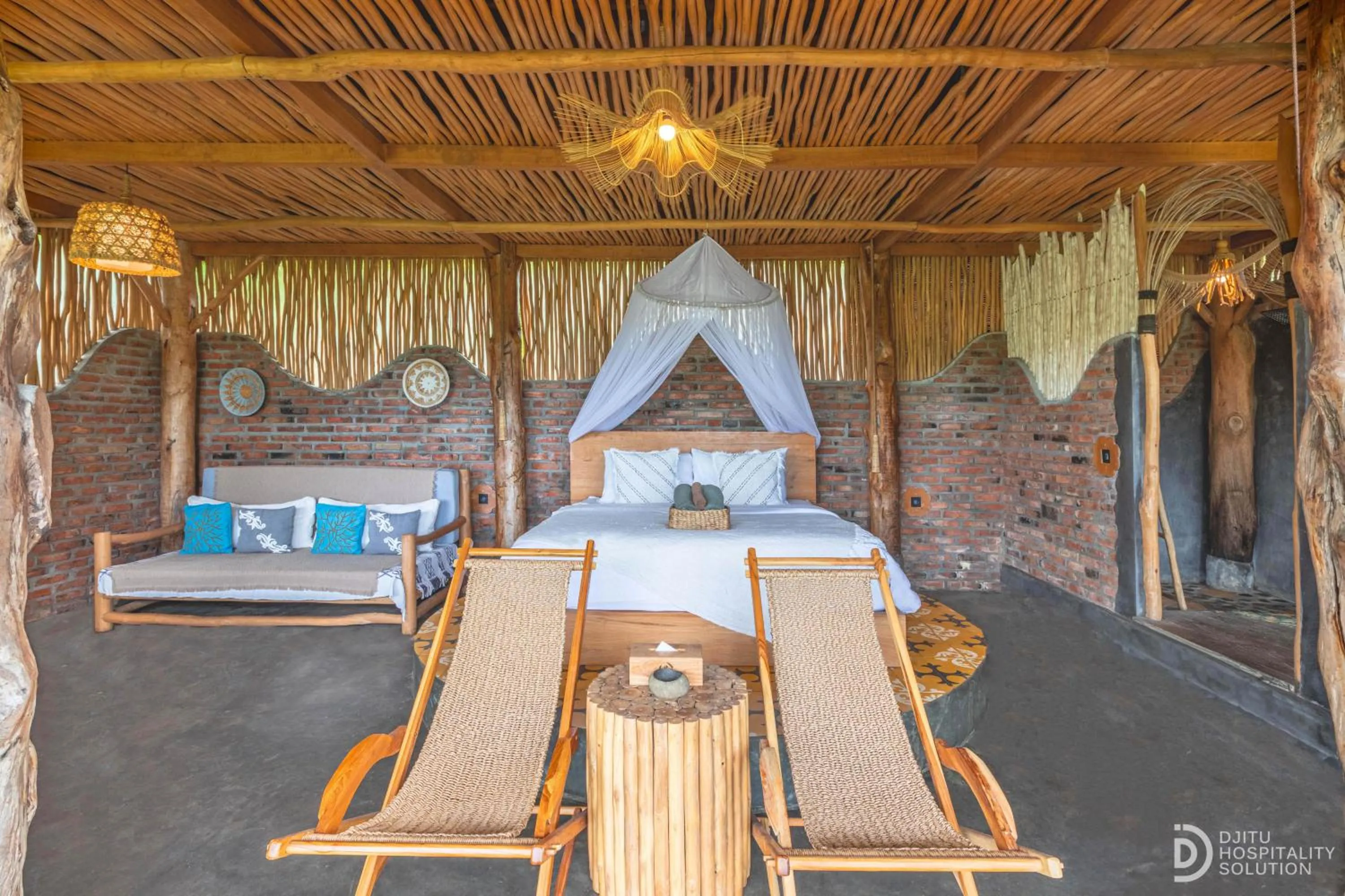 Bed in Shigar Livin Bali