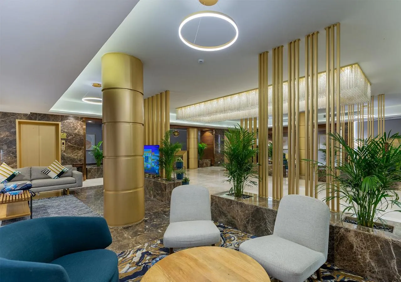 Lobby or reception in Smayah Residence Hotel - Riyadh Convention & Exhibition center