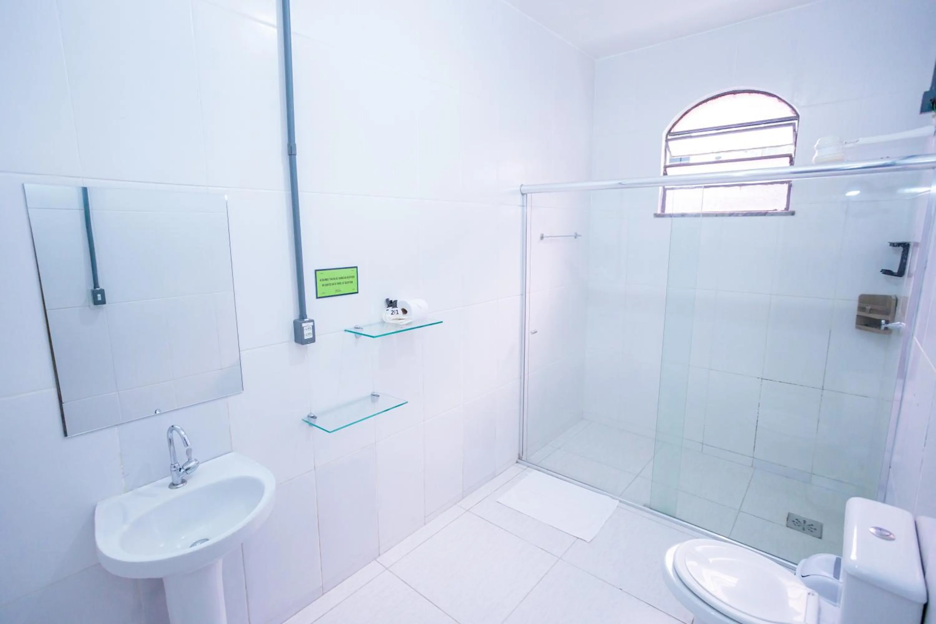 Shower in Local Hostel Manaus