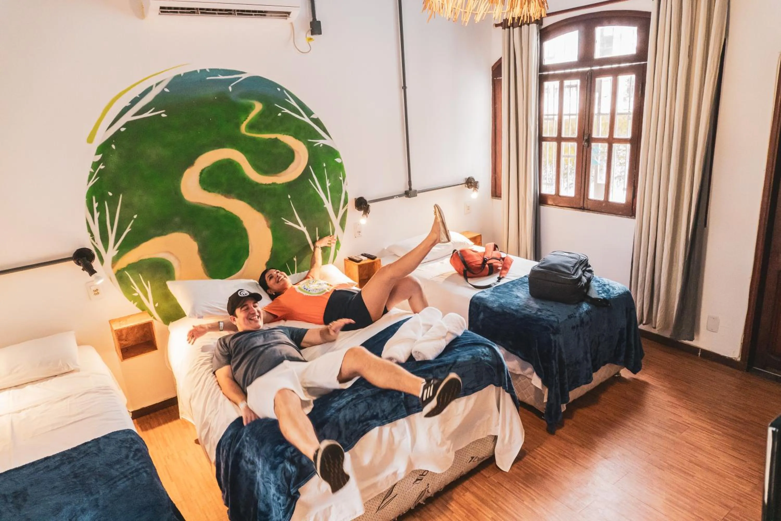 Photo of the whole room, Bed in Local Hostel Manaus