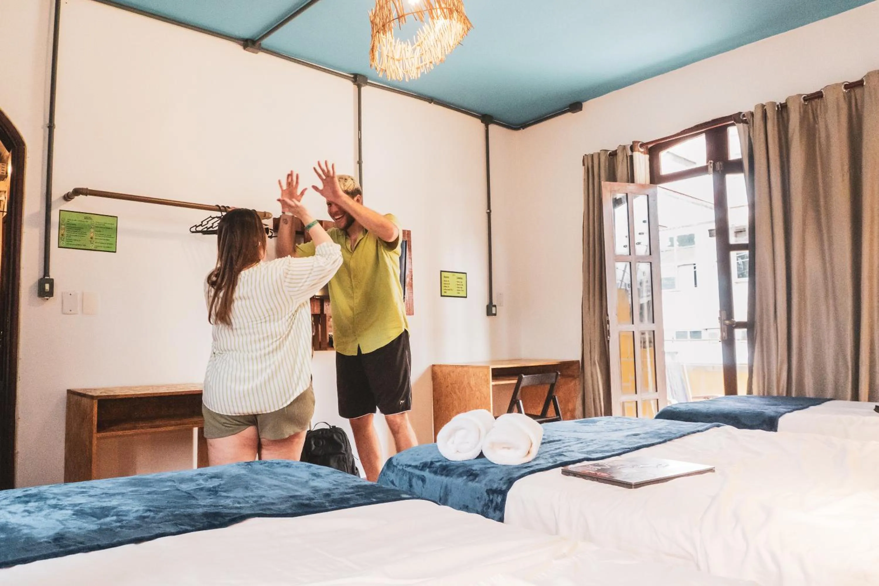 Property building, Bed in Local Hostel Manaus