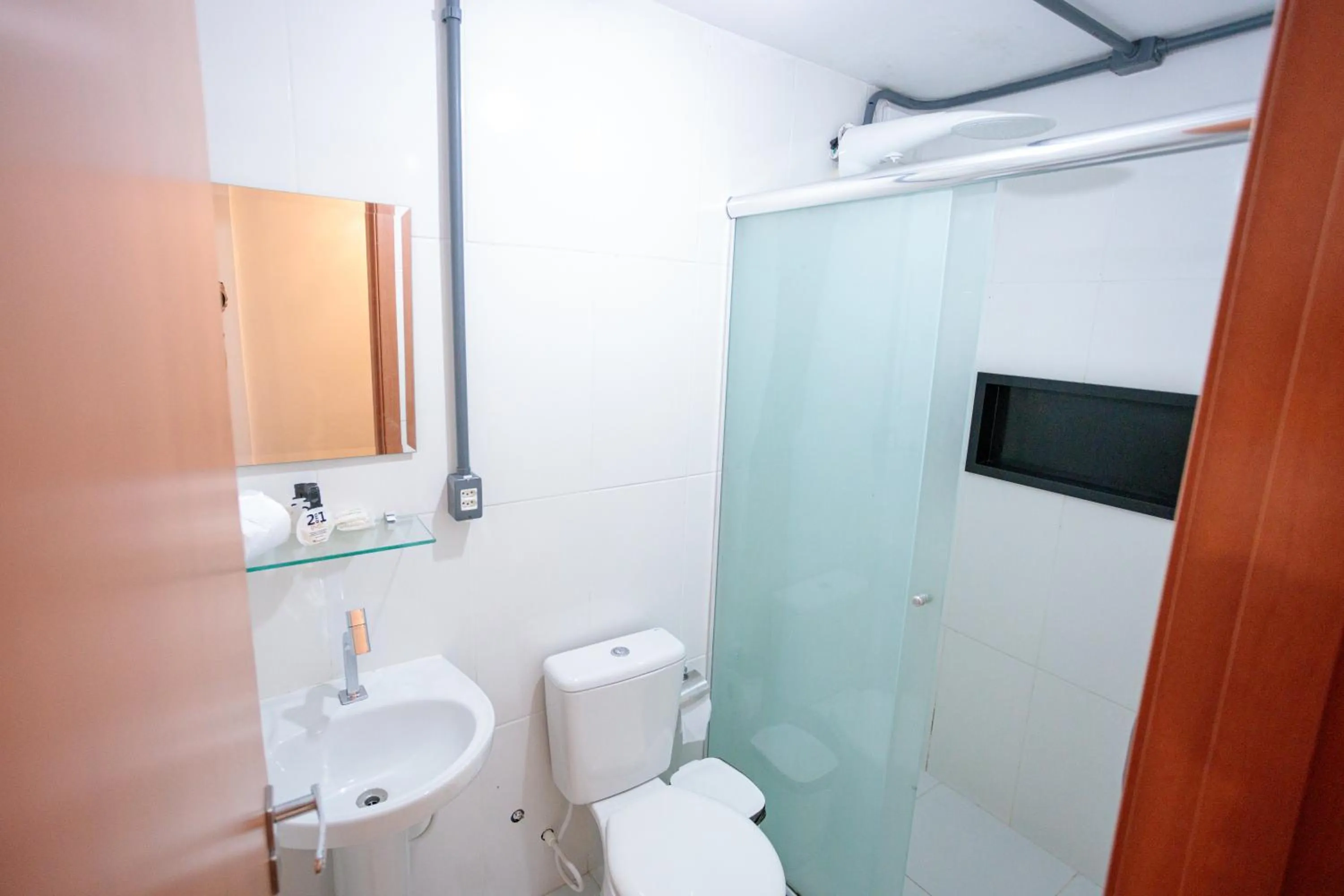 Shower in Local Hostel Manaus