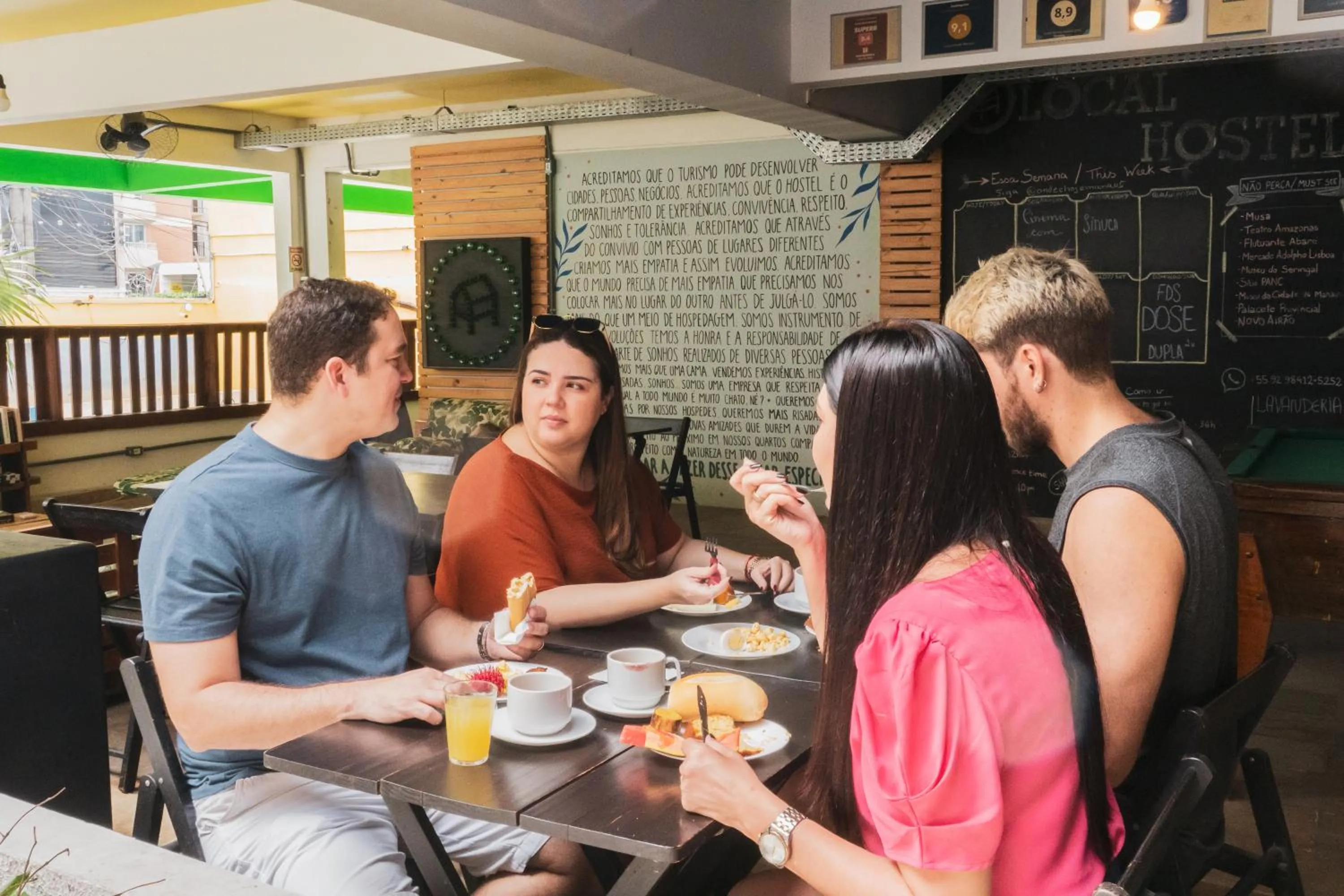 People in Local Hostel Manaus