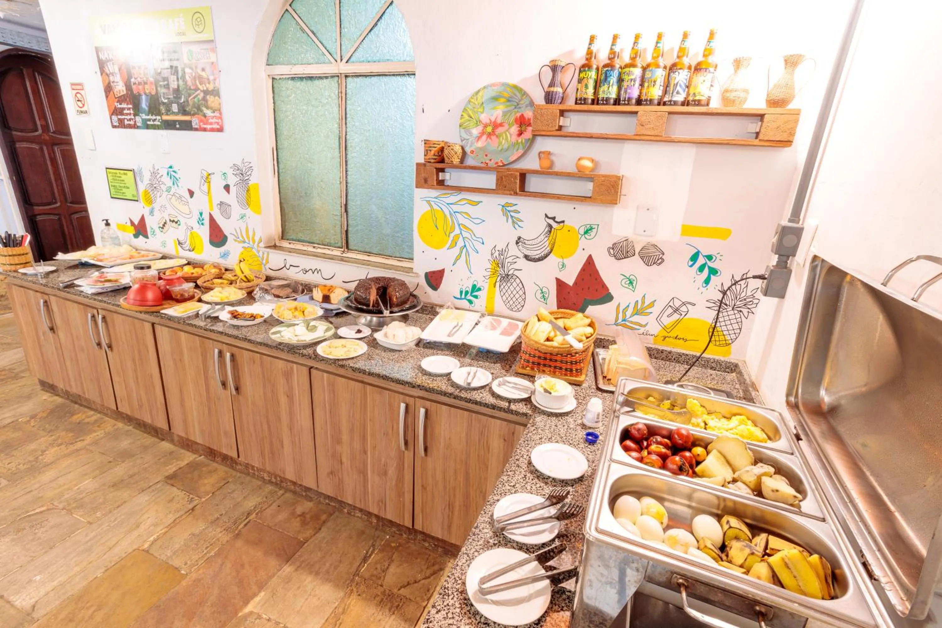 Food in Local Hostel Manaus