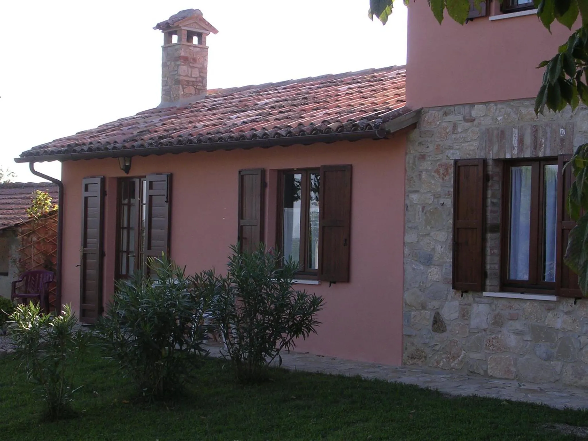 Inner courtyard view in Il Borghetto