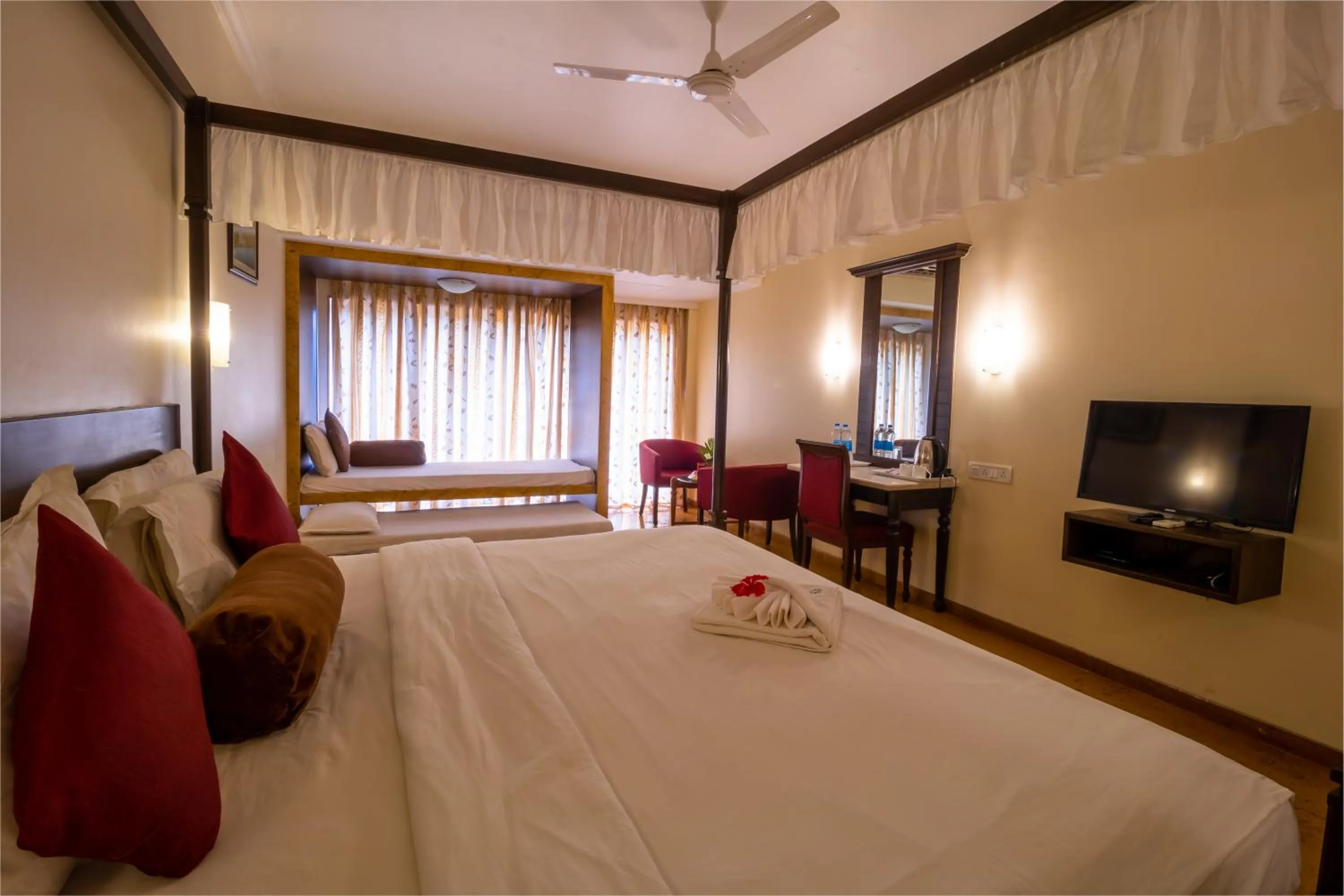 TV and multimedia, Bed in Blue Country Resort