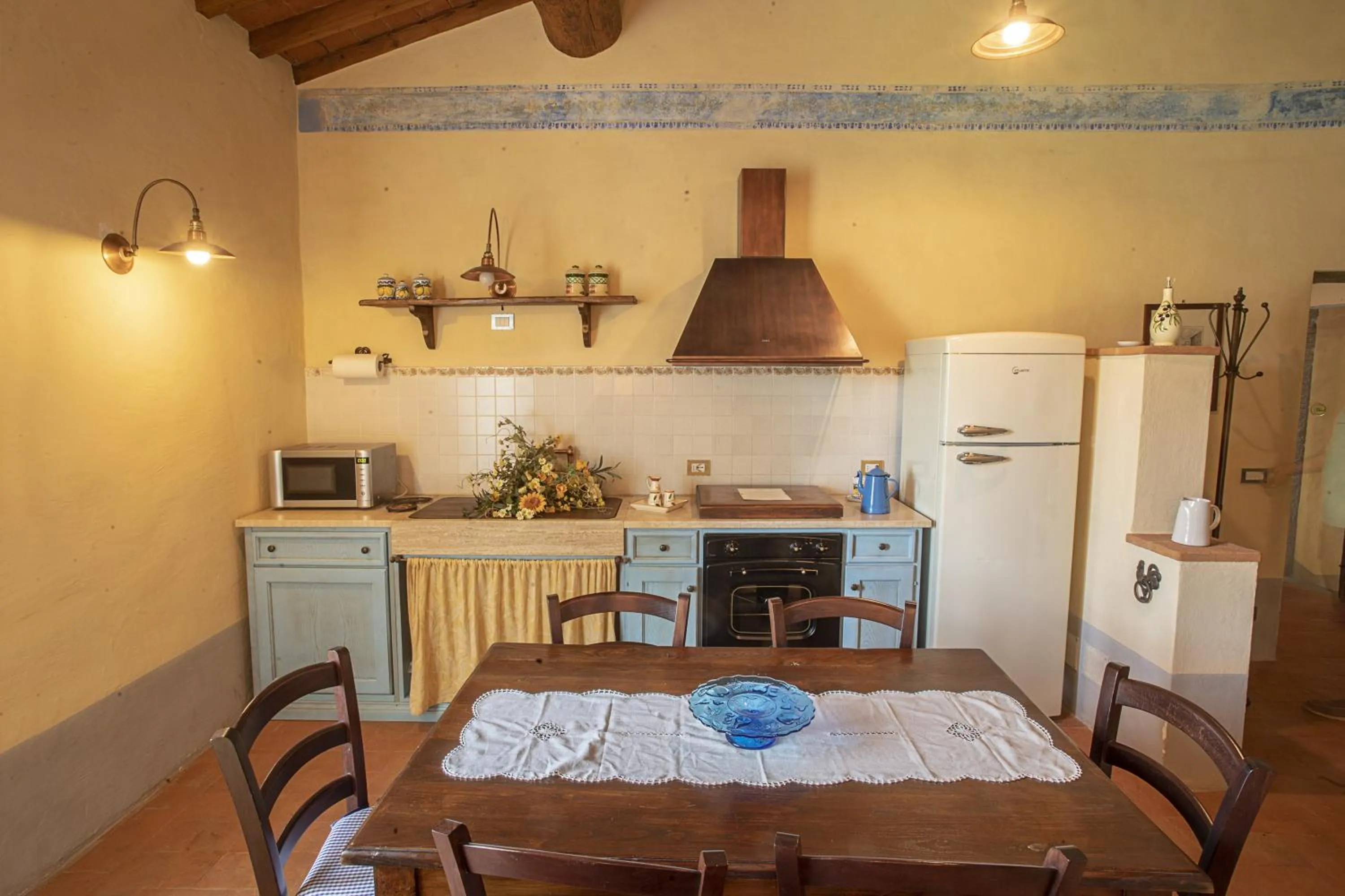 Kitchen or kitchenette in Cortona Resort-Le Terre Dei Cavalieri