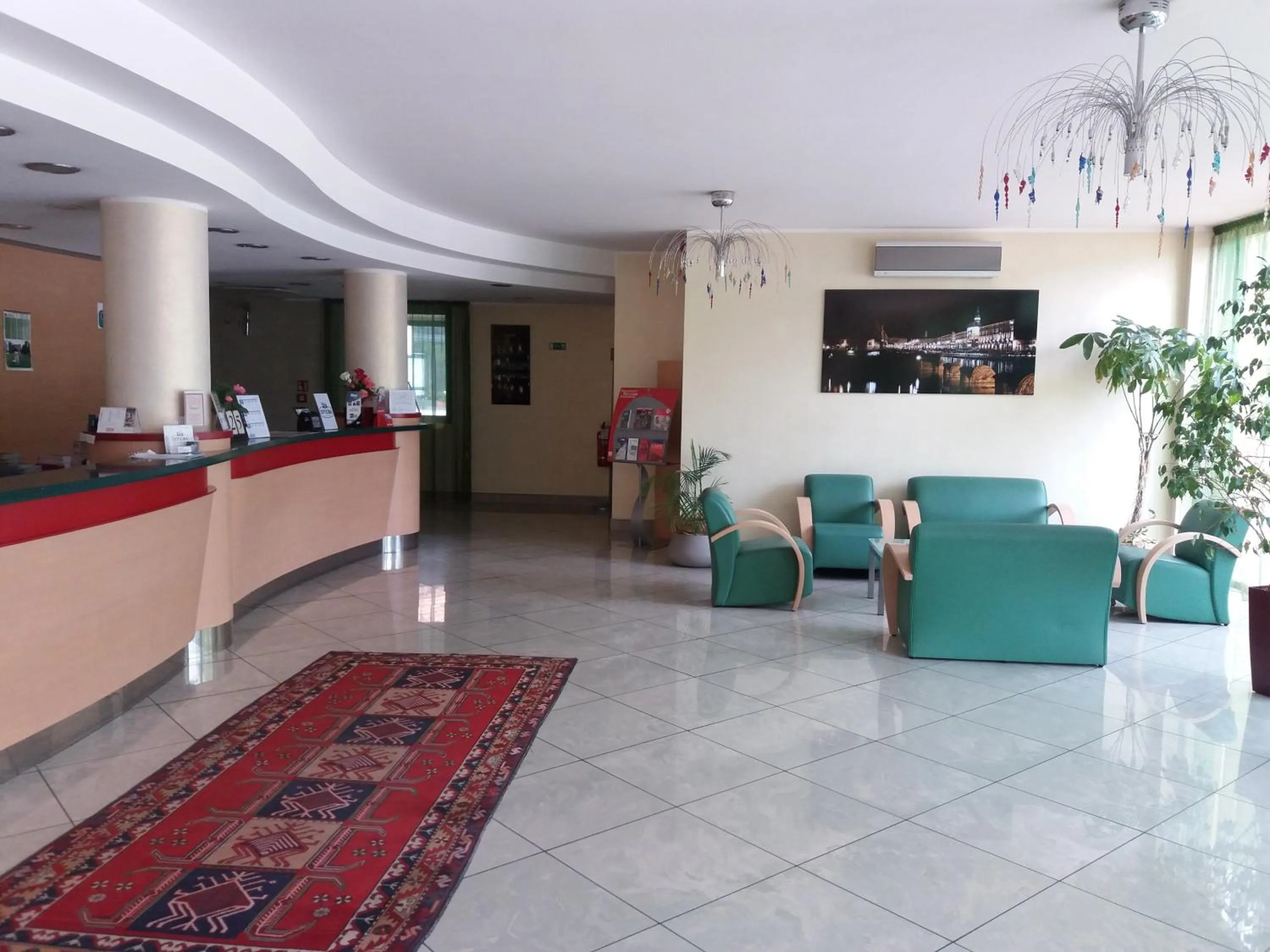 Lobby or reception in Hotel Panorama