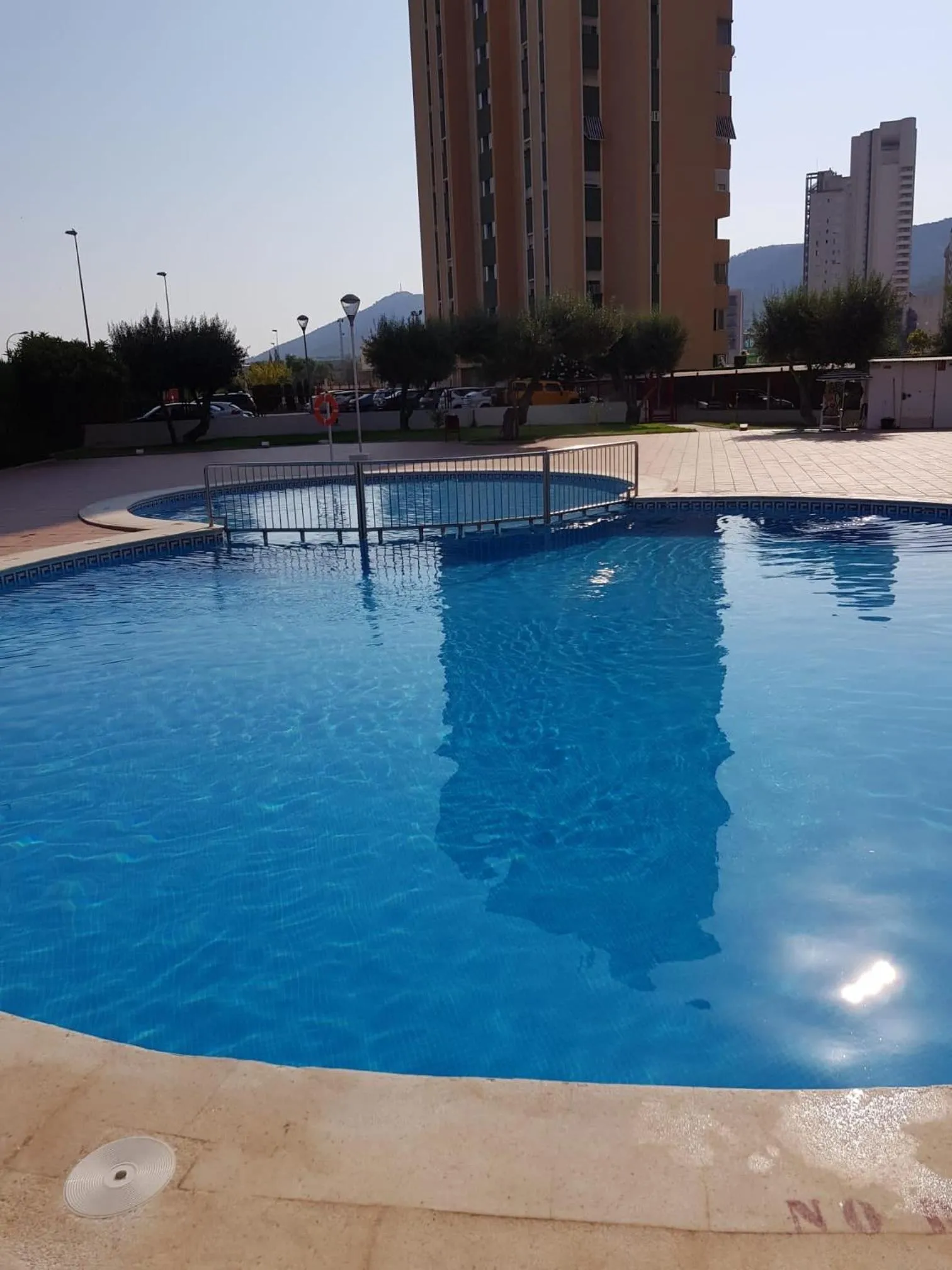 Swimming pool in Anna’s apartment