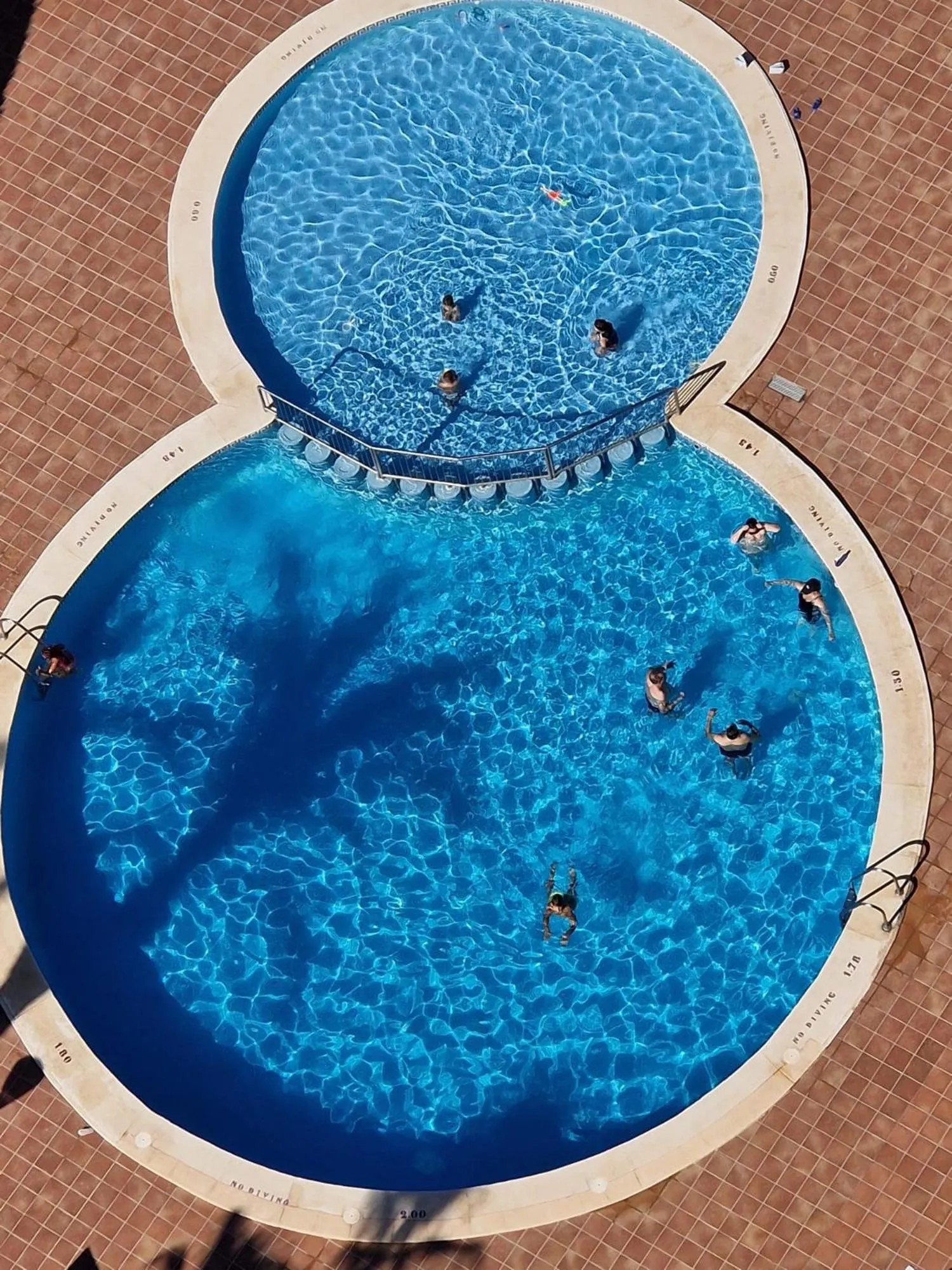 Swimming pool in Anna’s apartment