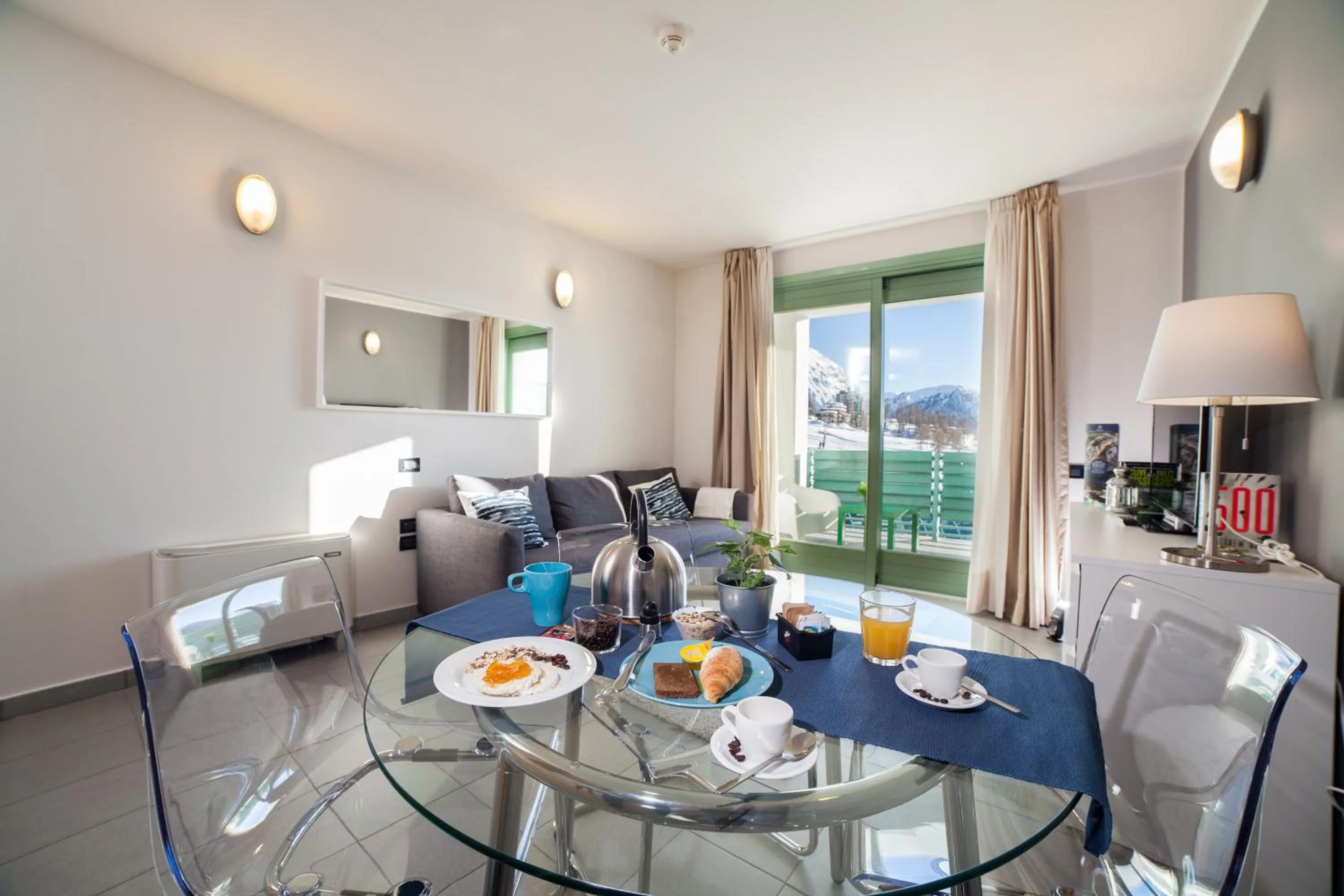 Living room in TH Sestriere - Villaggio Olimpico