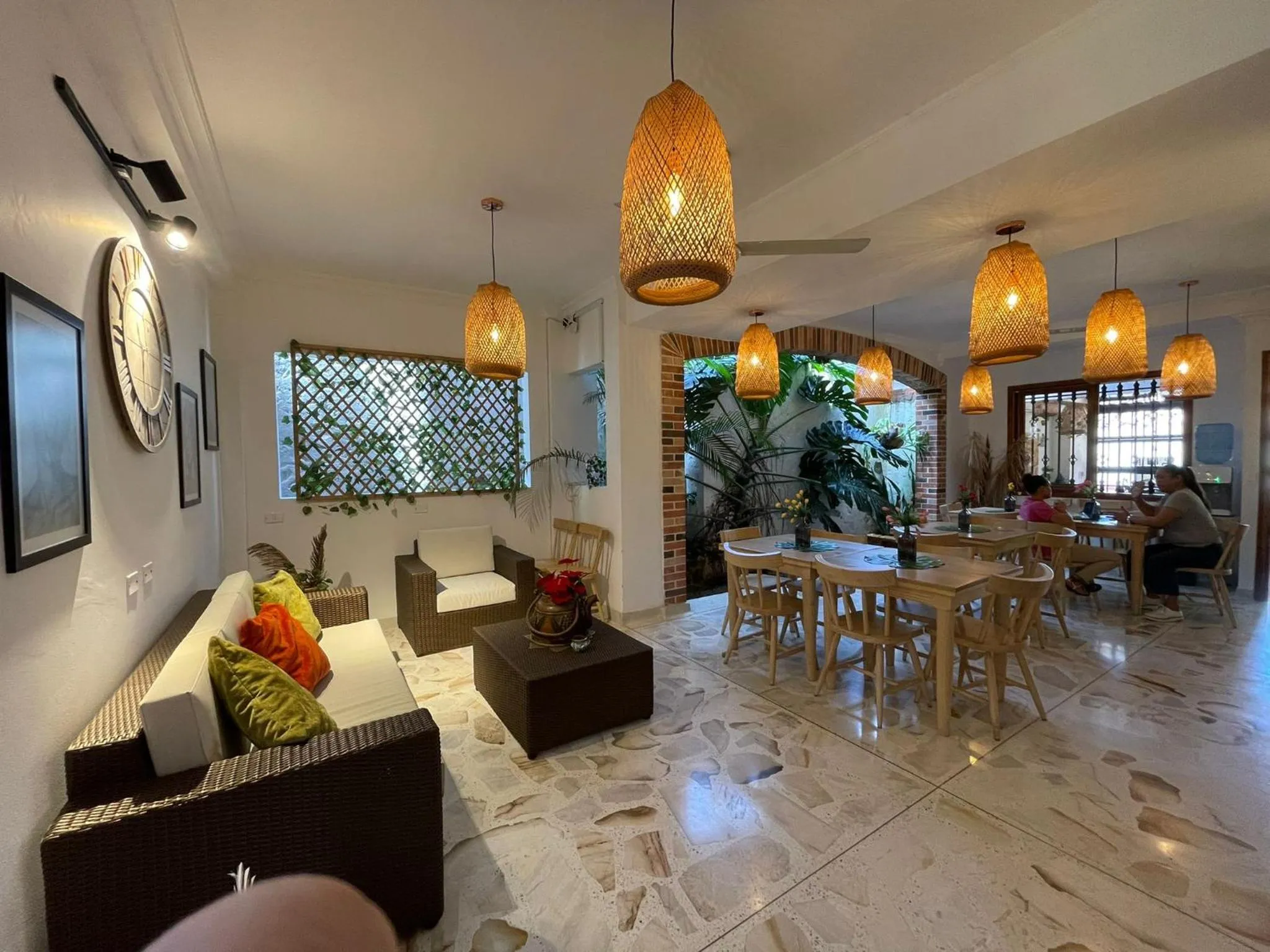 Living room in Hotel Primavera Santa Fe