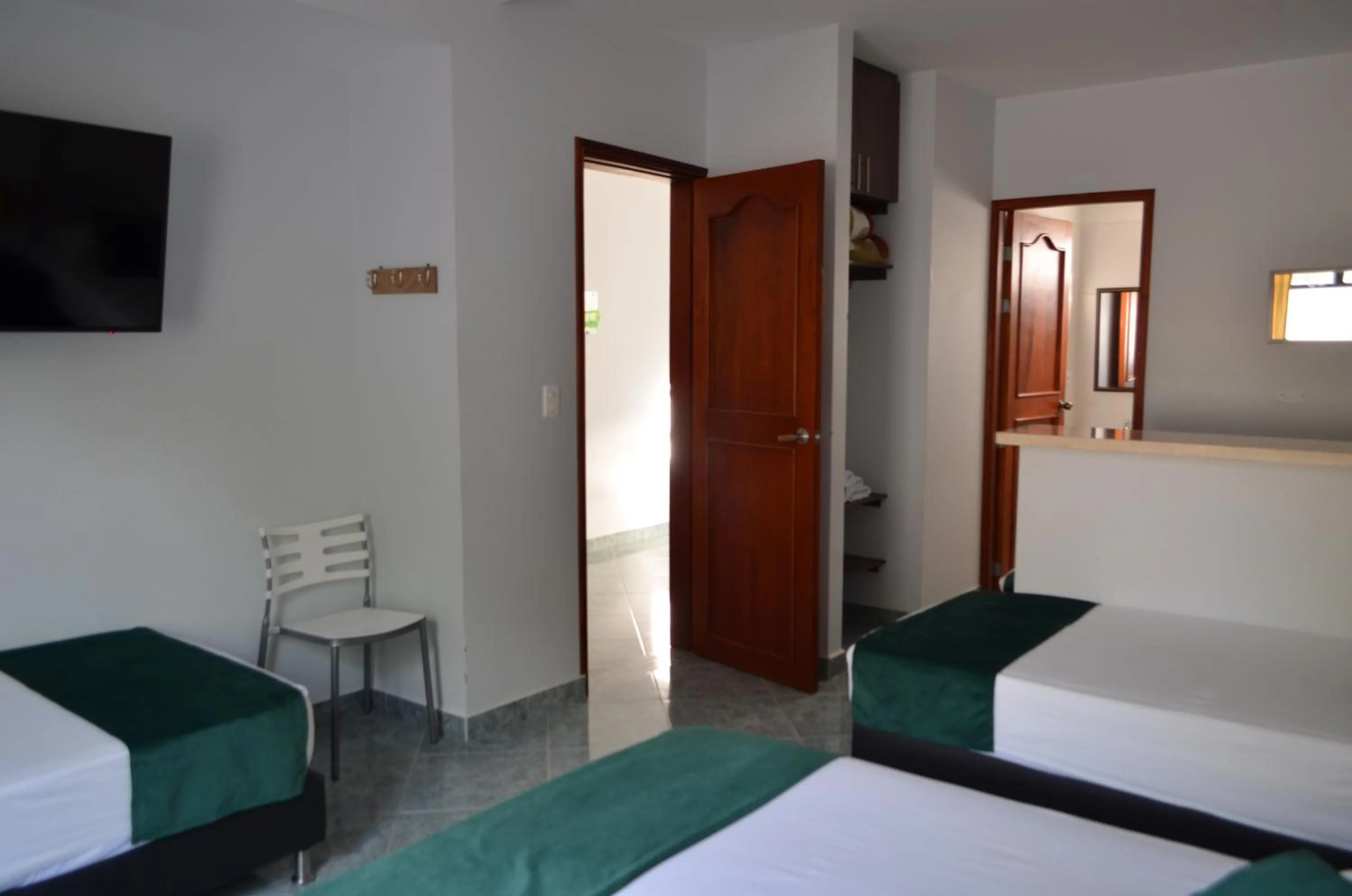 Bed in Hotel Primavera Santa Fe