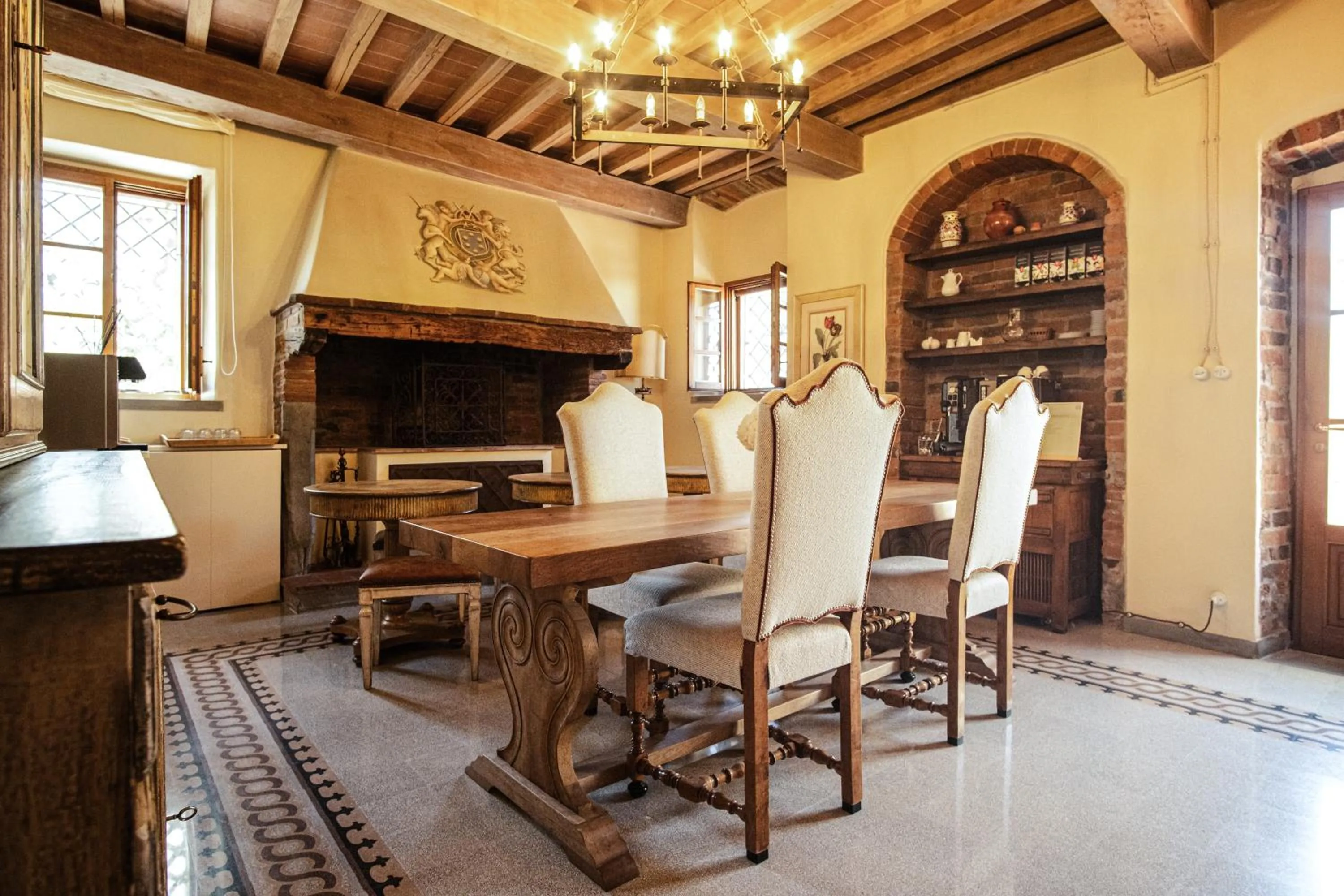 Communal lounge/ TV room in Residenza Il Colle