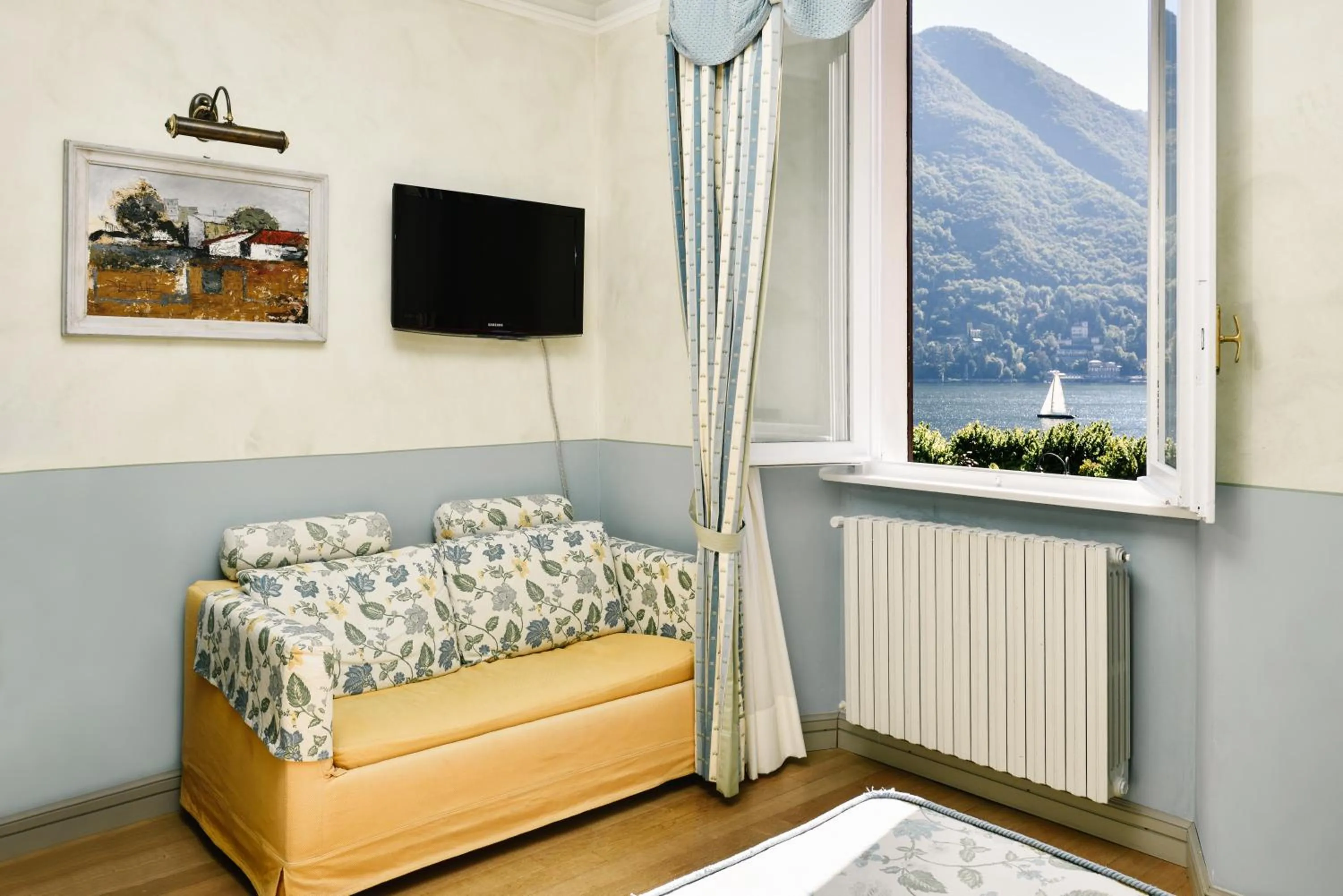 Lake view in Hotel Posta