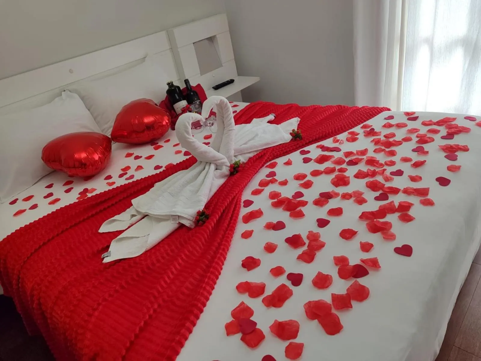 Bed in Pousada Château dos Fontes