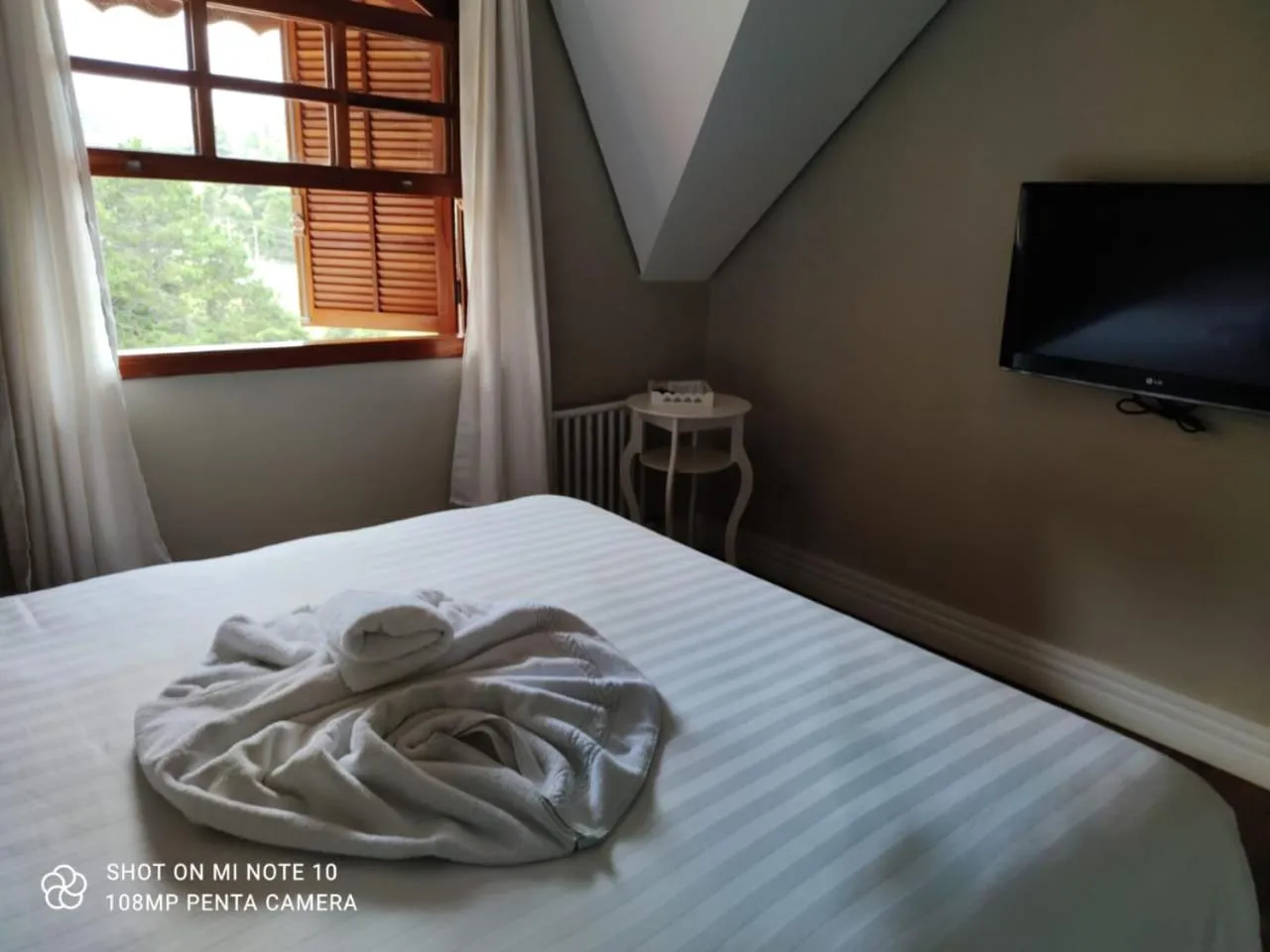 Bed in Pousada Château dos Fontes