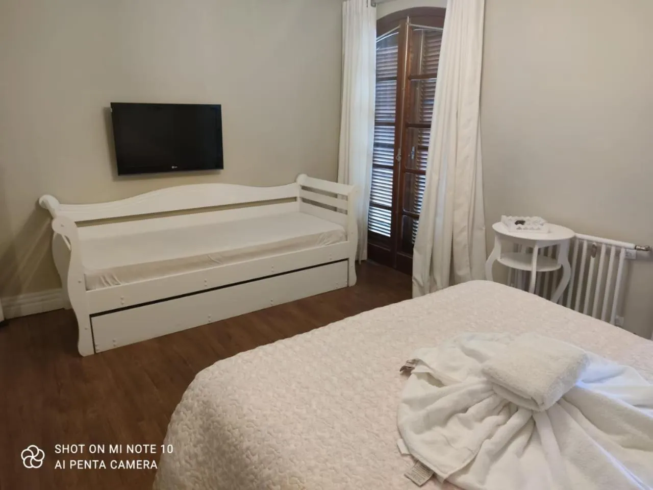 Bed in Pousada Château dos Fontes