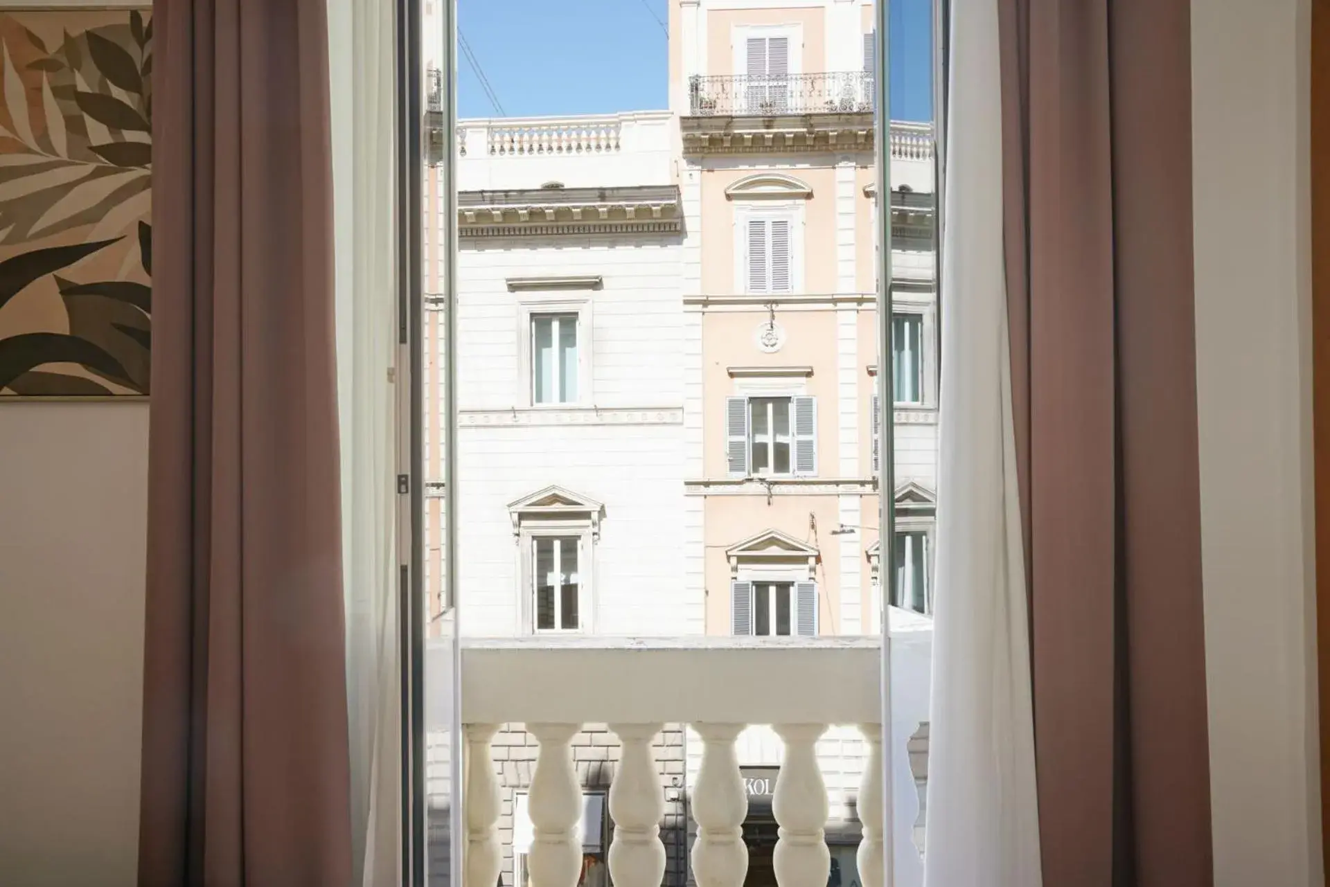 View (from property/room) in Hotel St. Moritz View (from property/room) in Hotel St. Moritz