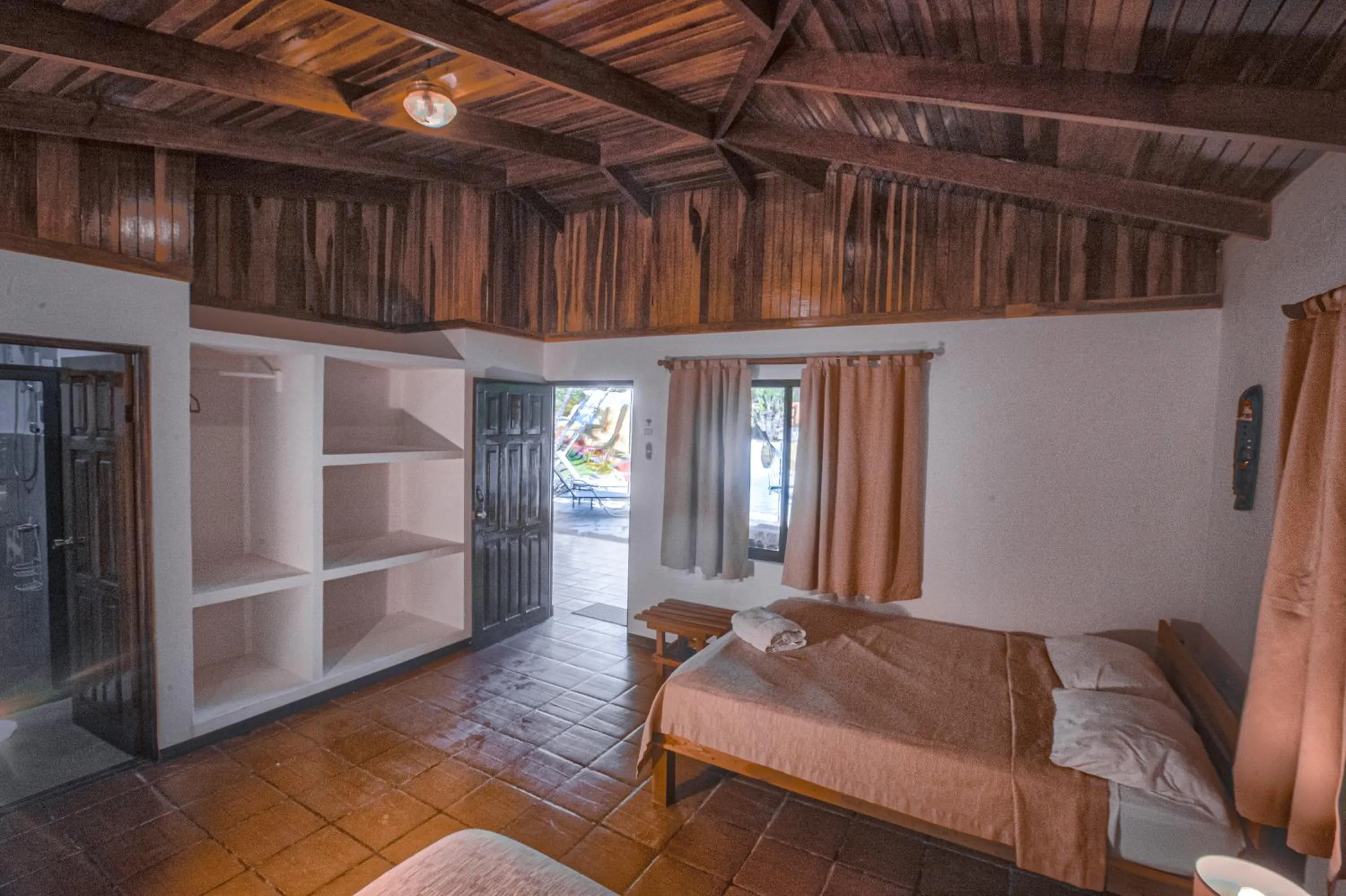 Bed in Hotel El Jardin