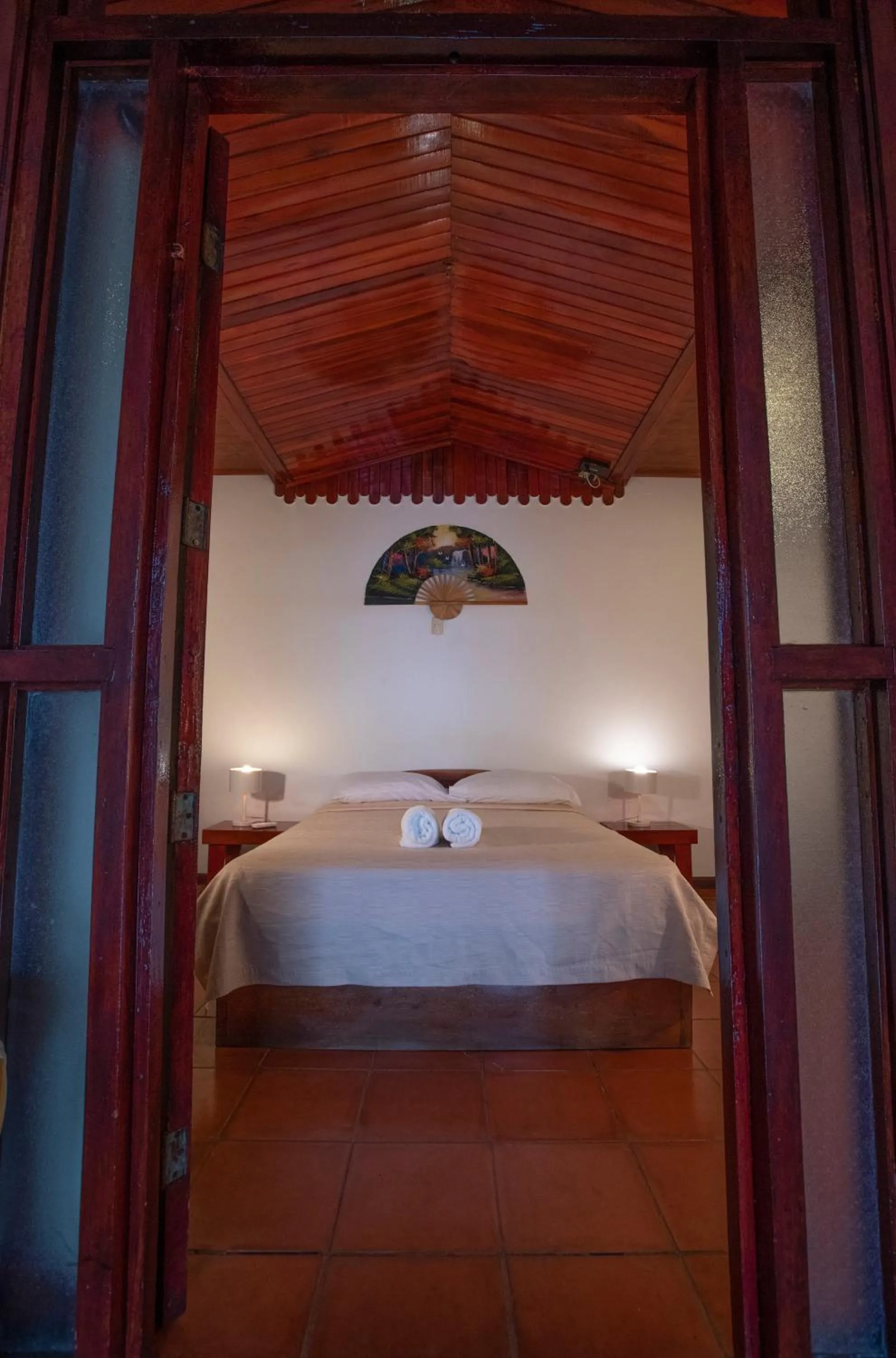 Bed in Hotel El Jardin