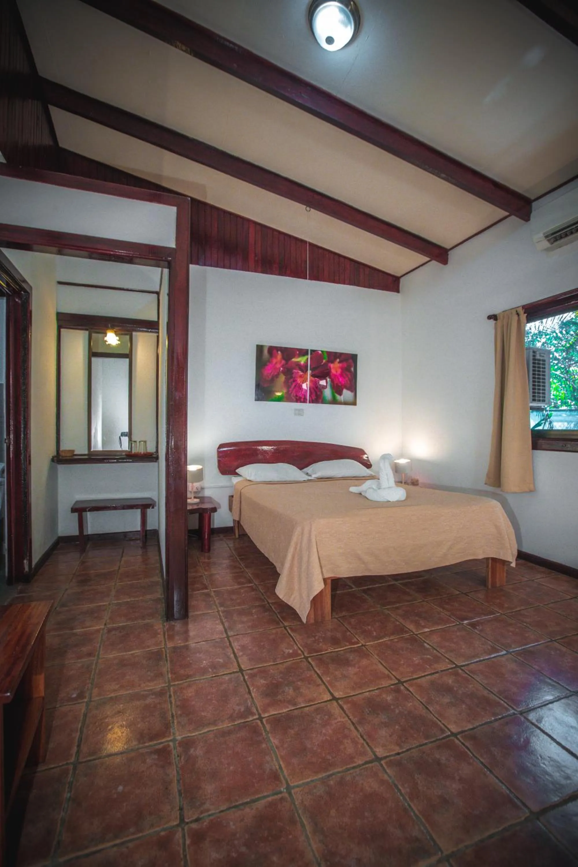 Bed in Hotel El Jardin
