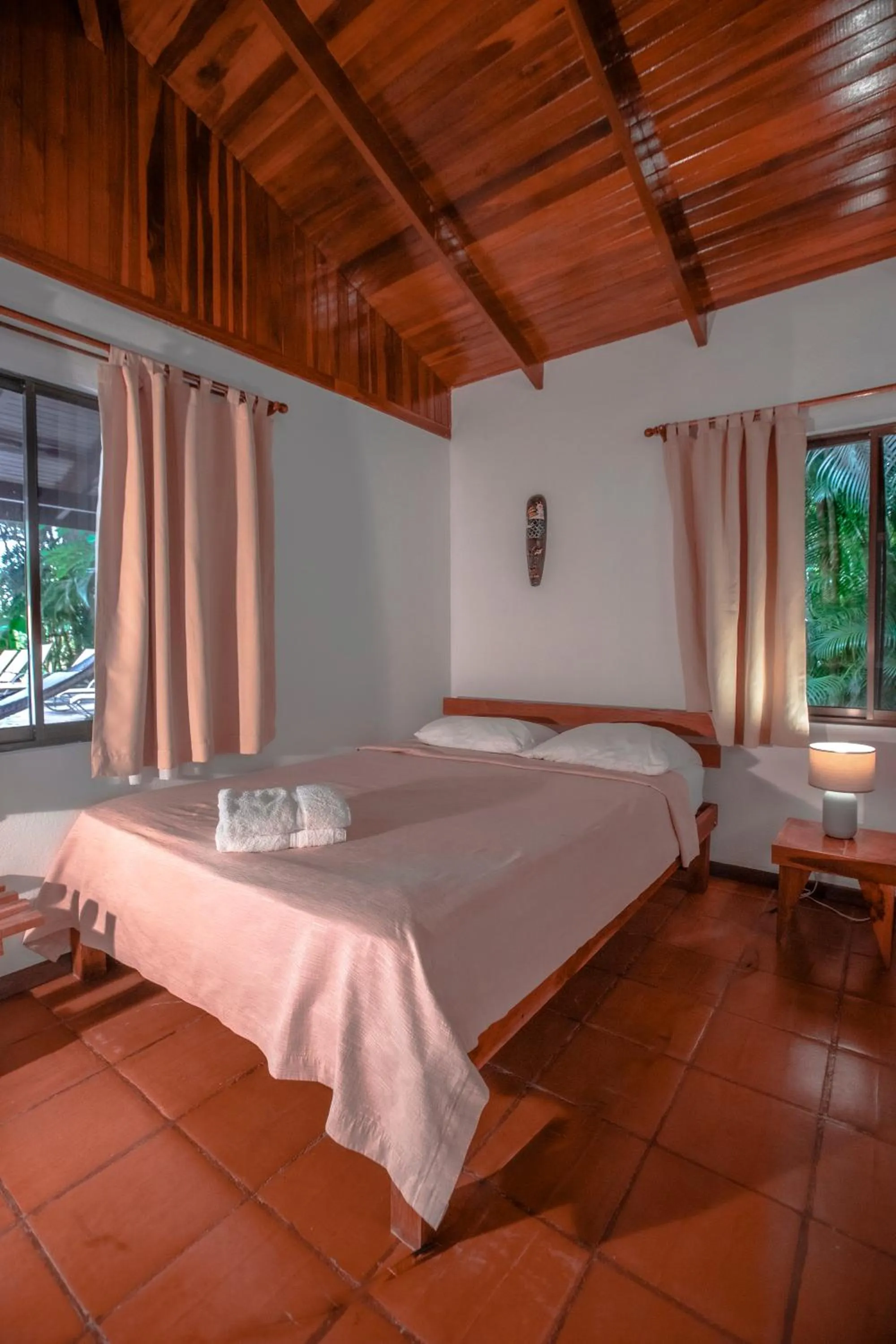 Bed in Hotel El Jardin