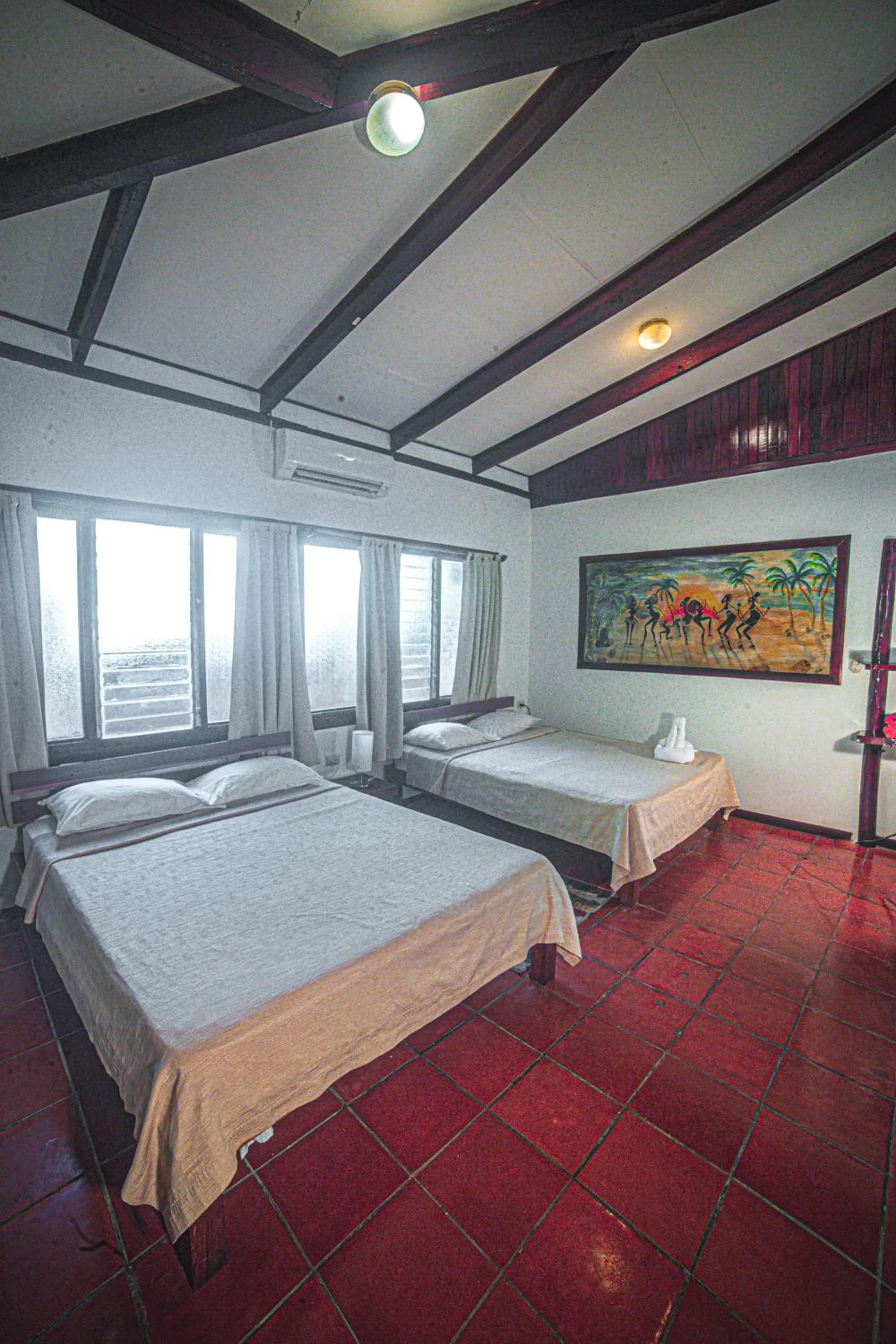 Bed in Hotel El Jardin