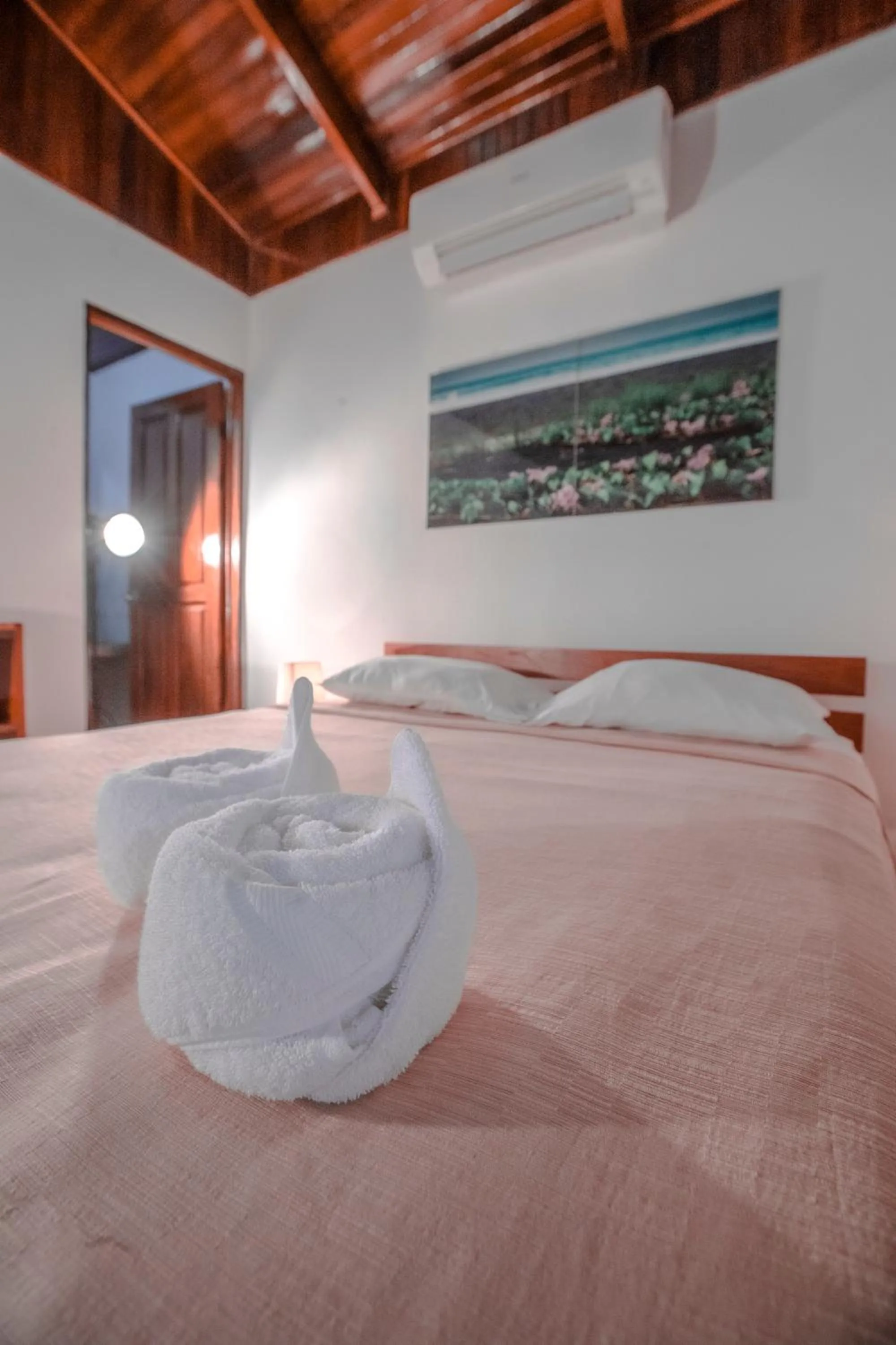 Bed in Hotel El Jardin