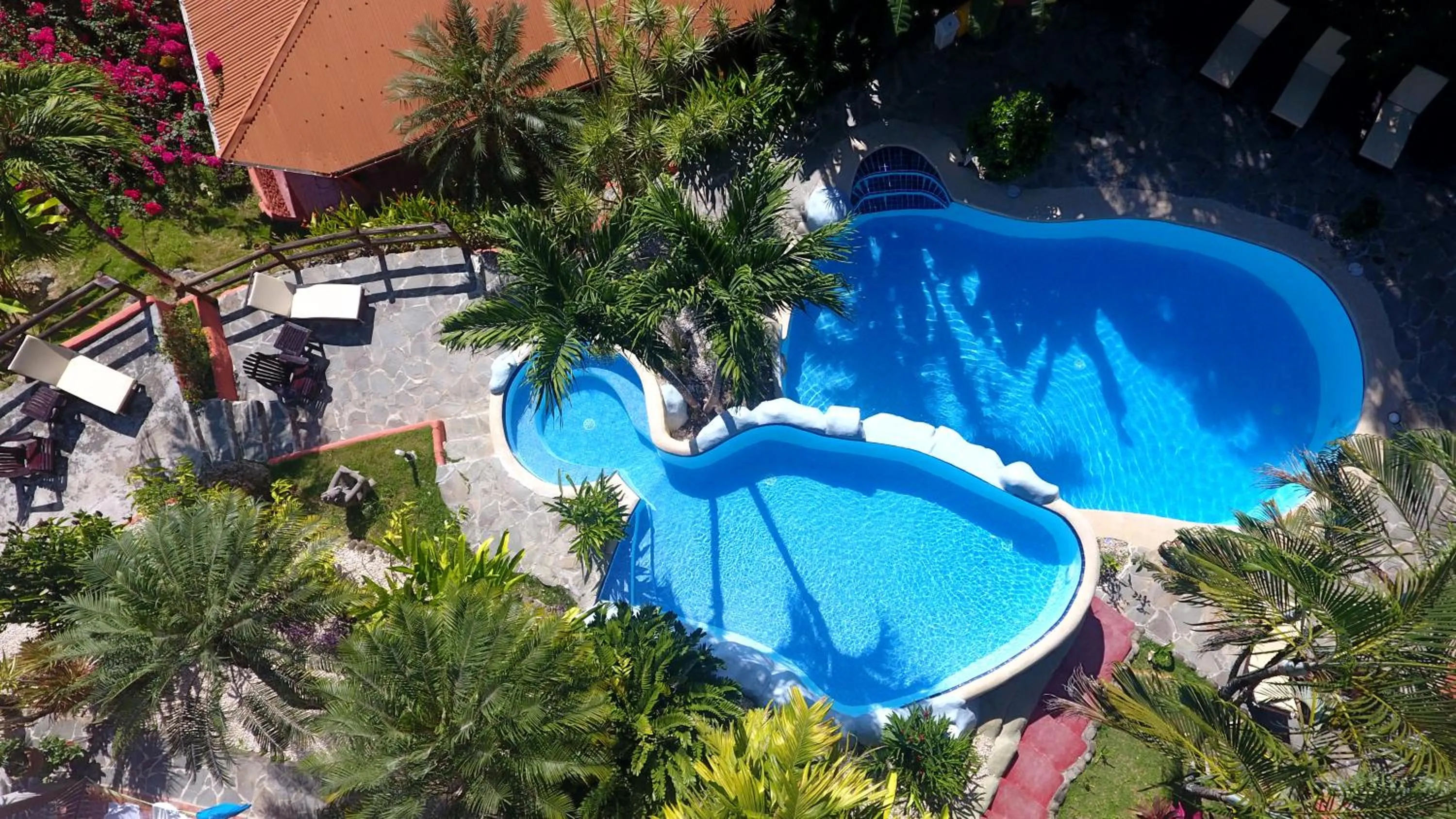 Bird's eye view in Hotel El Jardin