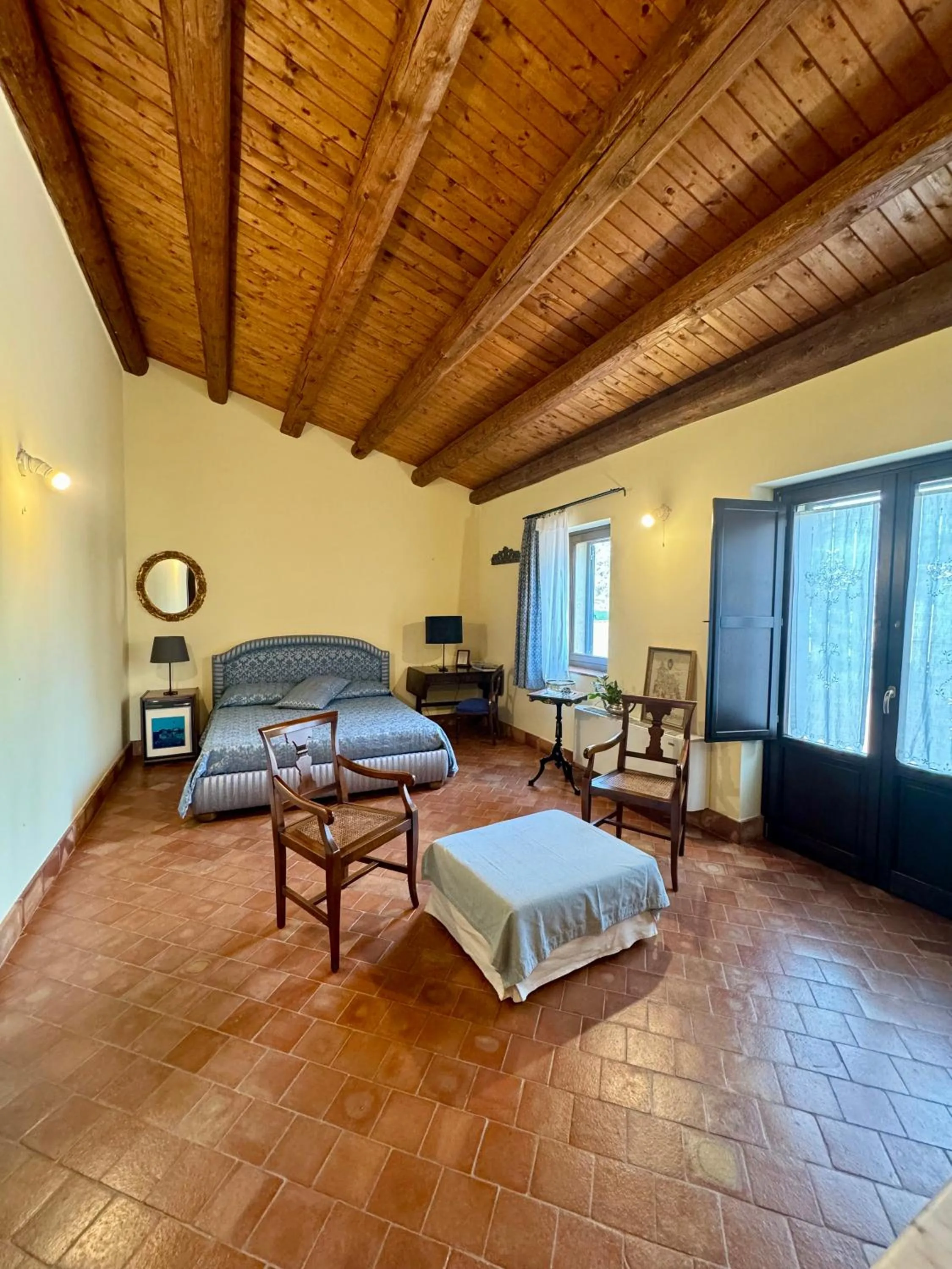 Photo of the whole room, Bed in Tenuta Aguglia