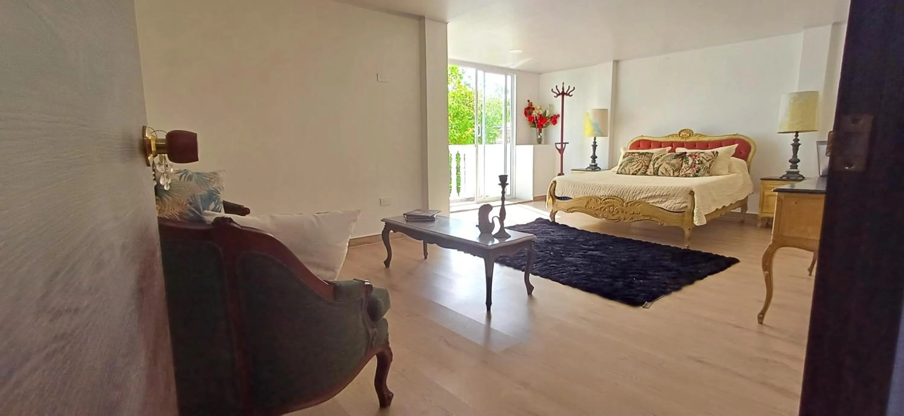 Bed in Sunset Paradise