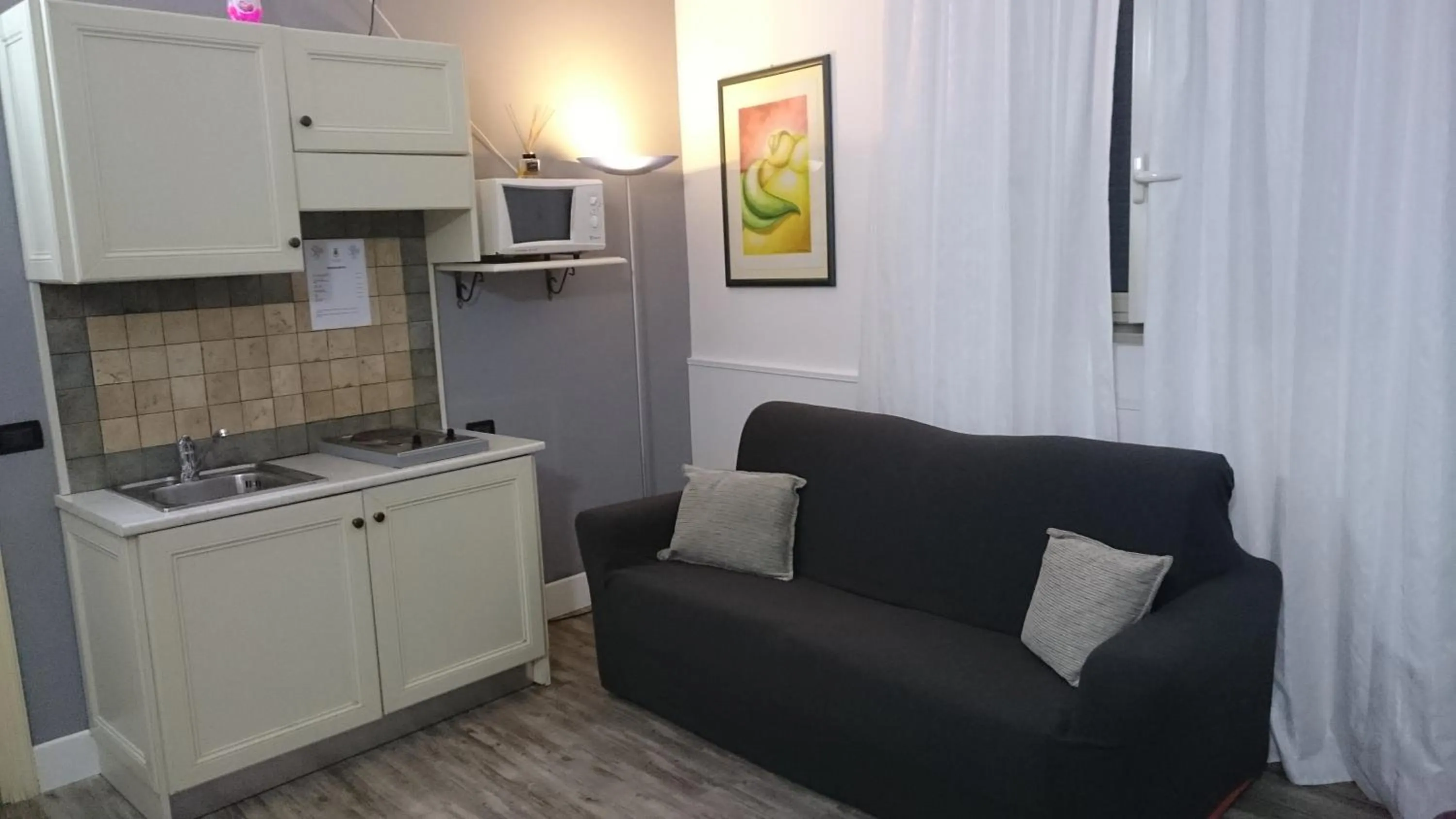 Kitchen or kitchenette in Villa Scaduto Residence