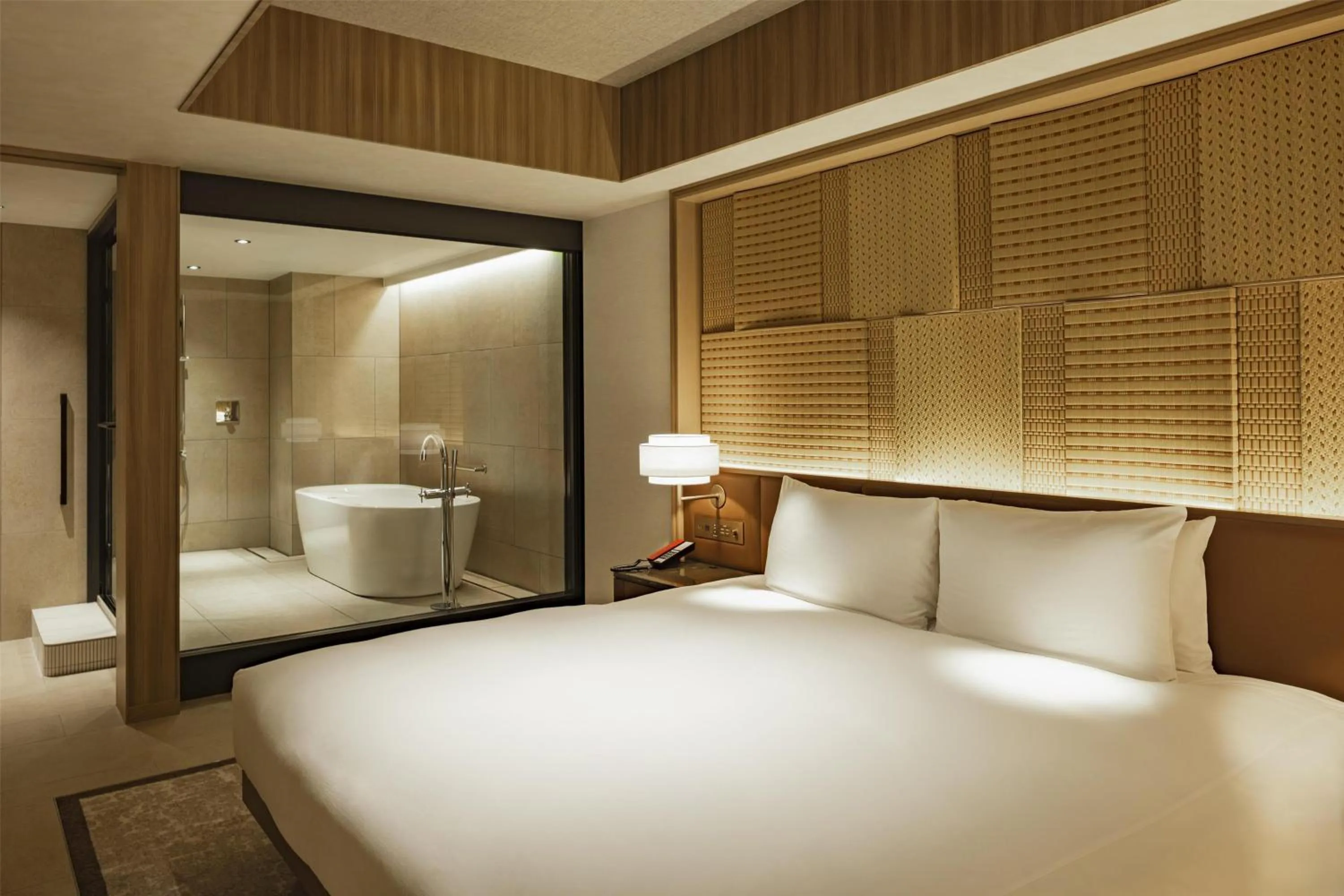 Photo of the whole room, Bed in Grand Hyatt Fukuoka