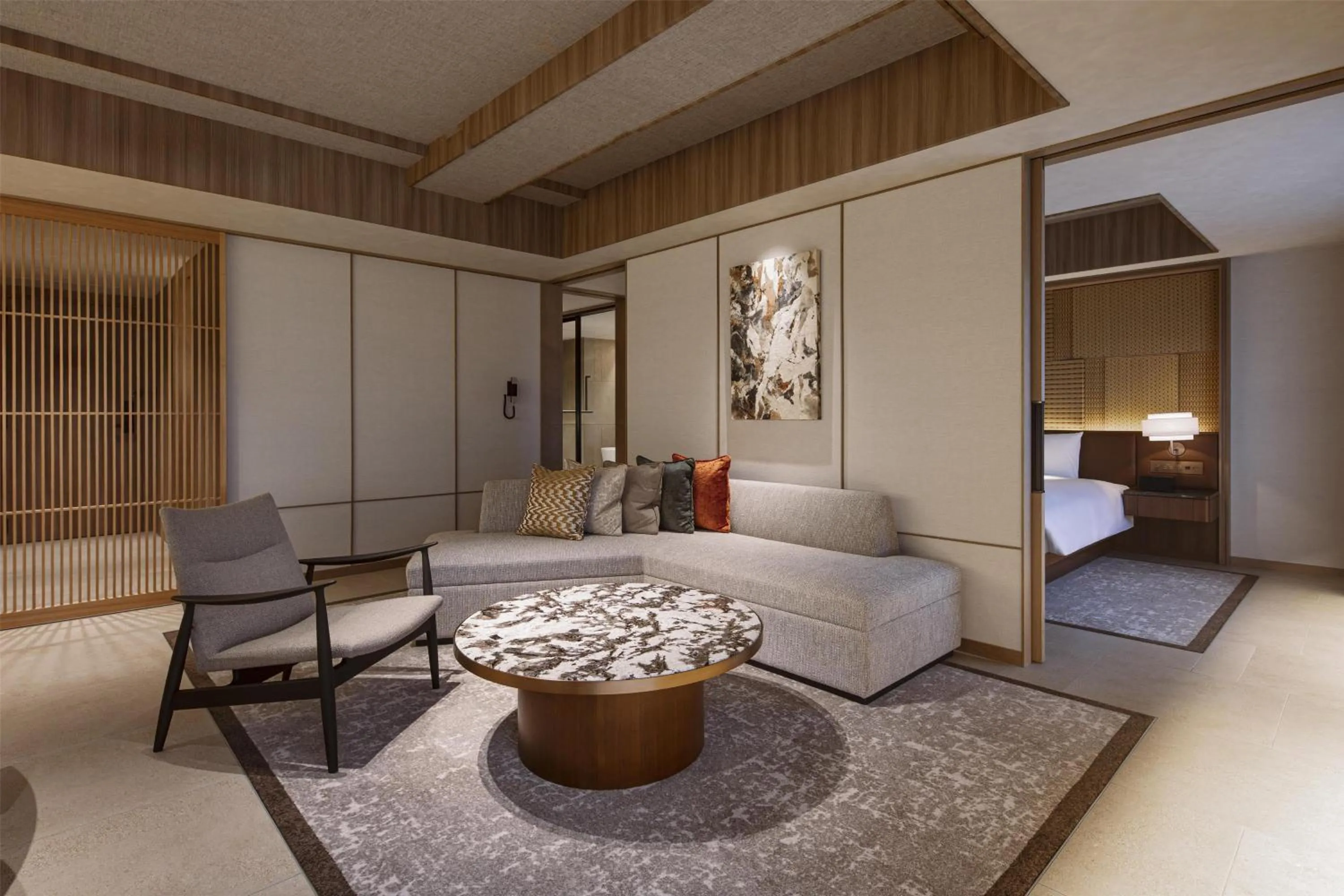 Photo of the whole room in Grand Hyatt Fukuoka