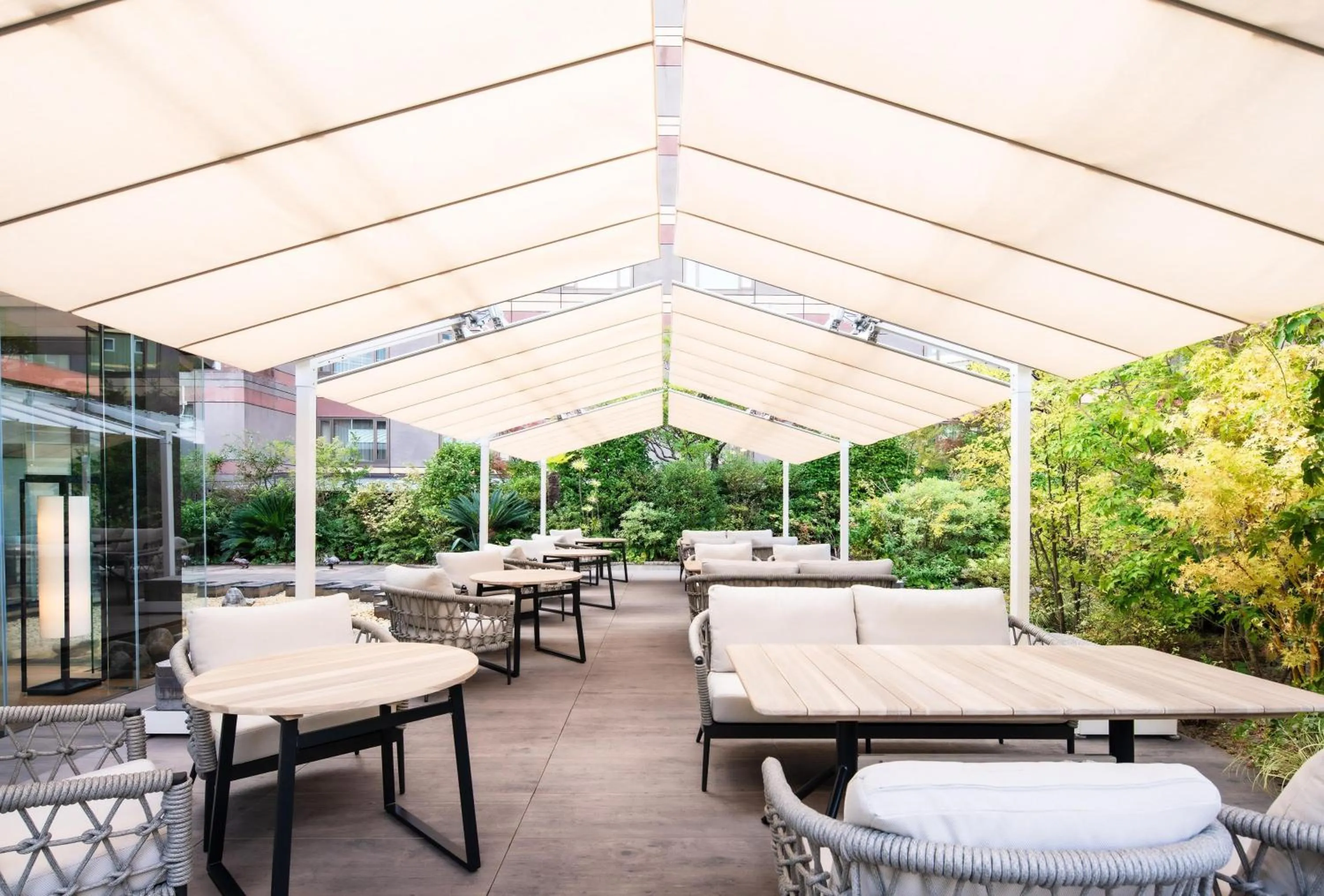 Patio in Grand Hyatt Fukuoka