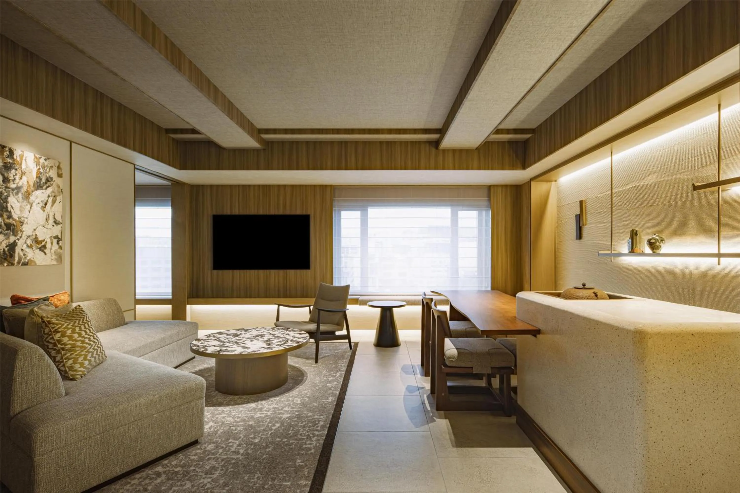 Photo of the whole room in Grand Hyatt Fukuoka